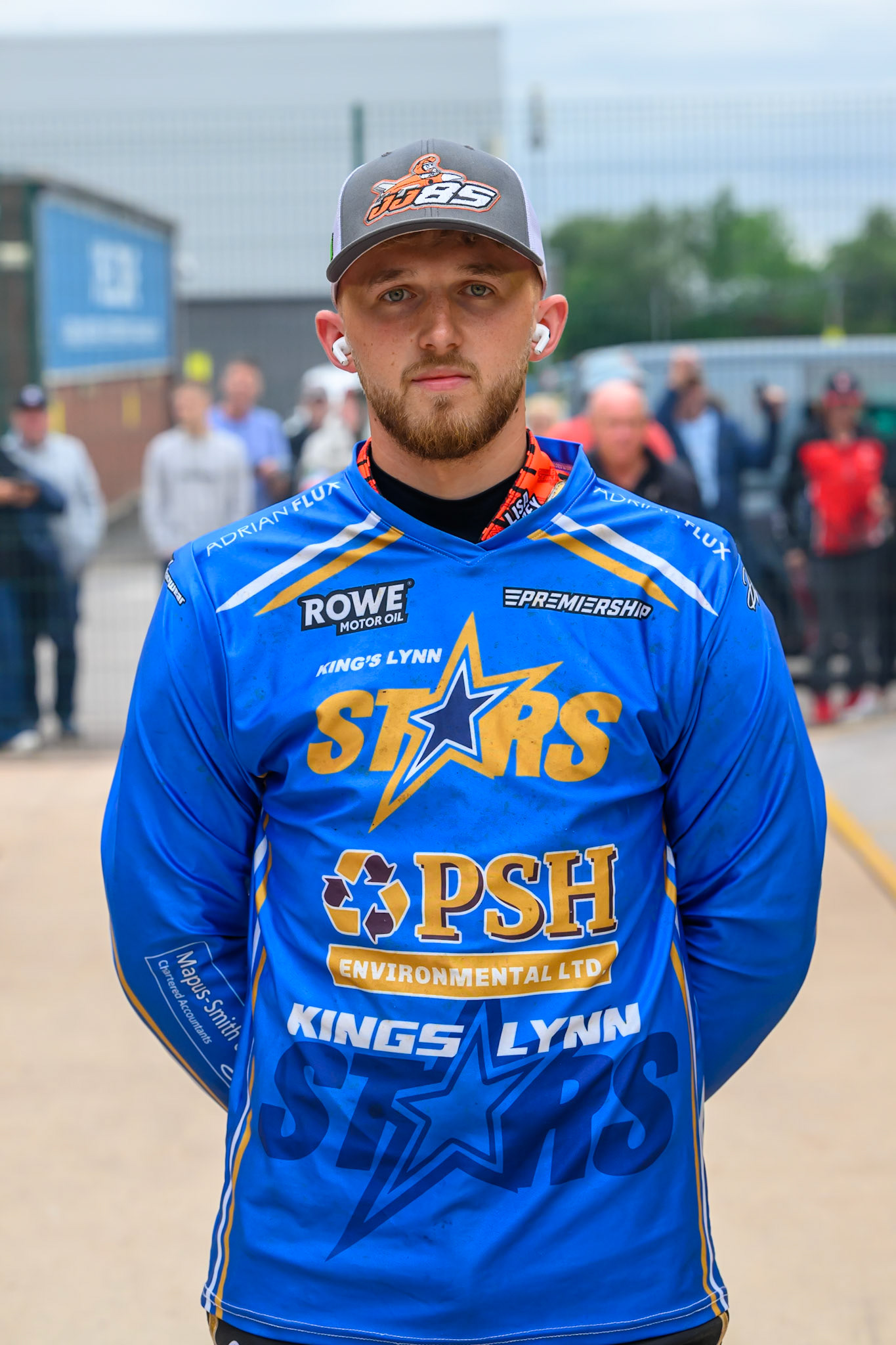 Jordan Jenkins of Kings Lynn Stars during the Rowe Motor Oil Premiership match between Belle Vue Aces and King's Lynn Stars at the National Speedway Stadium, Manchester on Monday 29th June 2026. (Photo: Ian Charles | MI News)