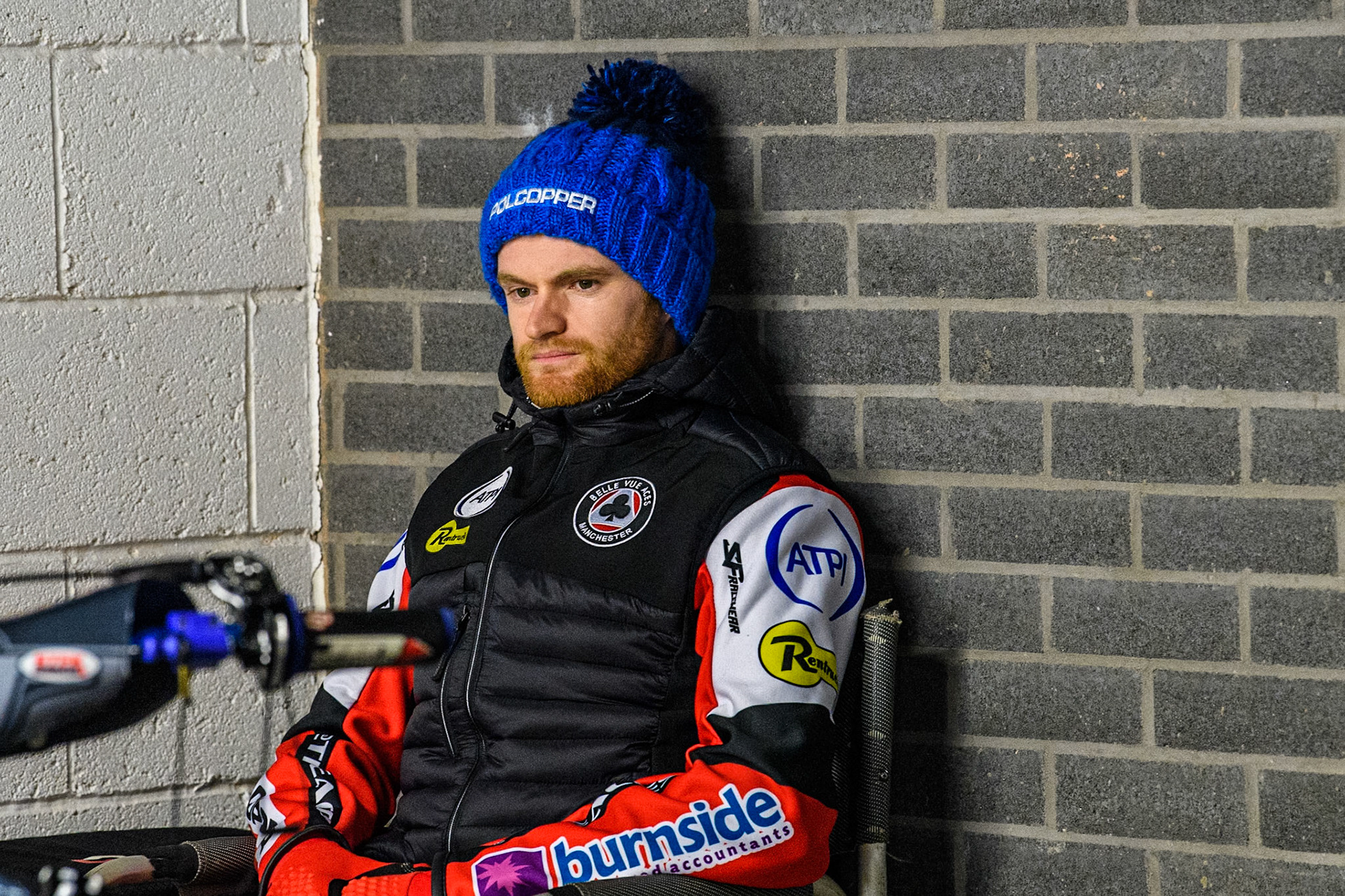 Australia's Brady Kurtz during the Peter Craven Memorial Trophy meeting at the National Speedway Stadium, Manchester on Monday 18th March 2024. (Photo: Ian Charles | MI News)
