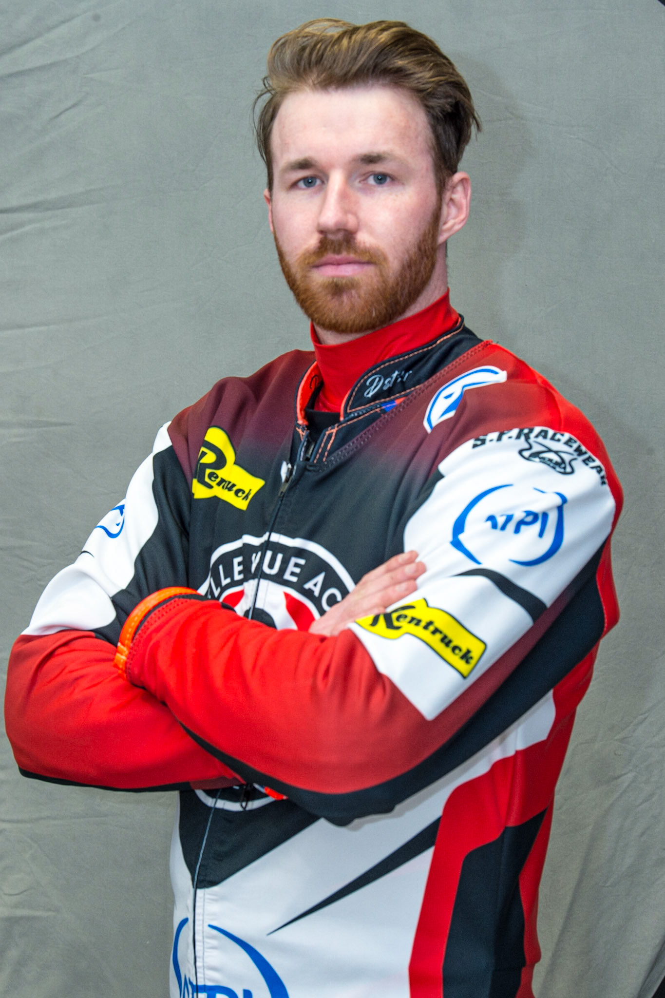 MANCHESTER, UK.  MAR 28TH.  Jake Allen of Belle Vue during the SGB Premiership League Cup match between Belle Vue Aces and Sheffield Tigers at the National Speedway Stadium, Manchester on Monday 28th March 2022. (Credit: Ian Charles | MI News)
