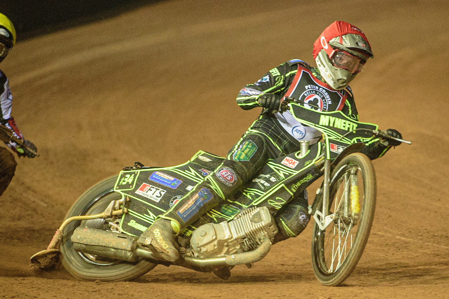 MANCHESTER, UK. MAR 21ST.  Jye Etheridge  in action during the ATPI Peter Craven Memorial Trophy at the National Speedway Stadium, Manchester on Monday 21st March 2022. (Credit: Ian Charles | MI News)