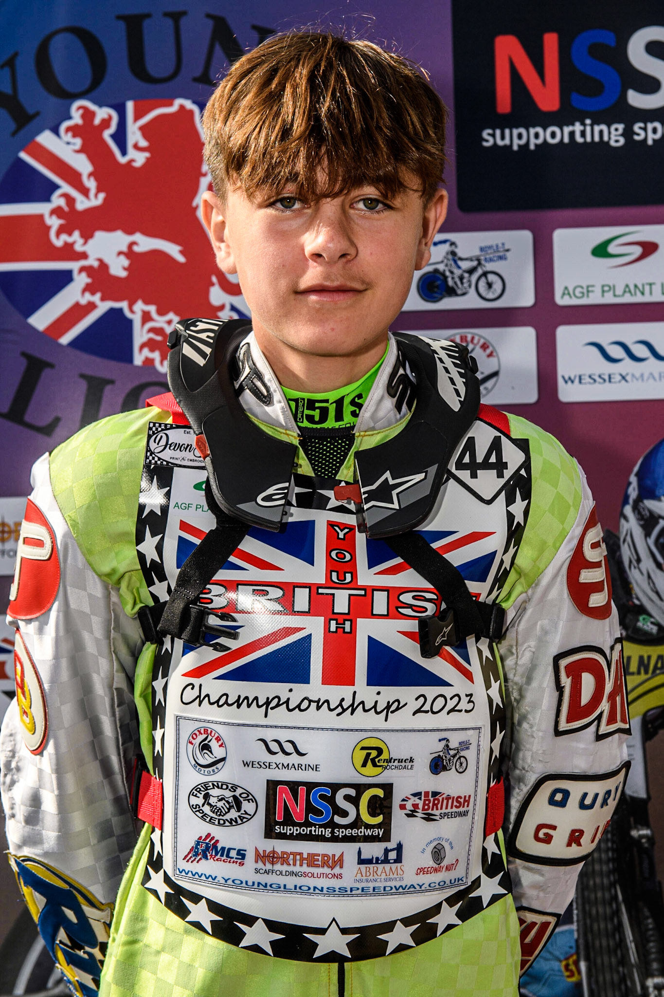Charlie Southwick during the British Youth Championships at the National Speedway Stadium, Manchester on Friday 12th May 2023. (Photo: Ian Charles | MI News)