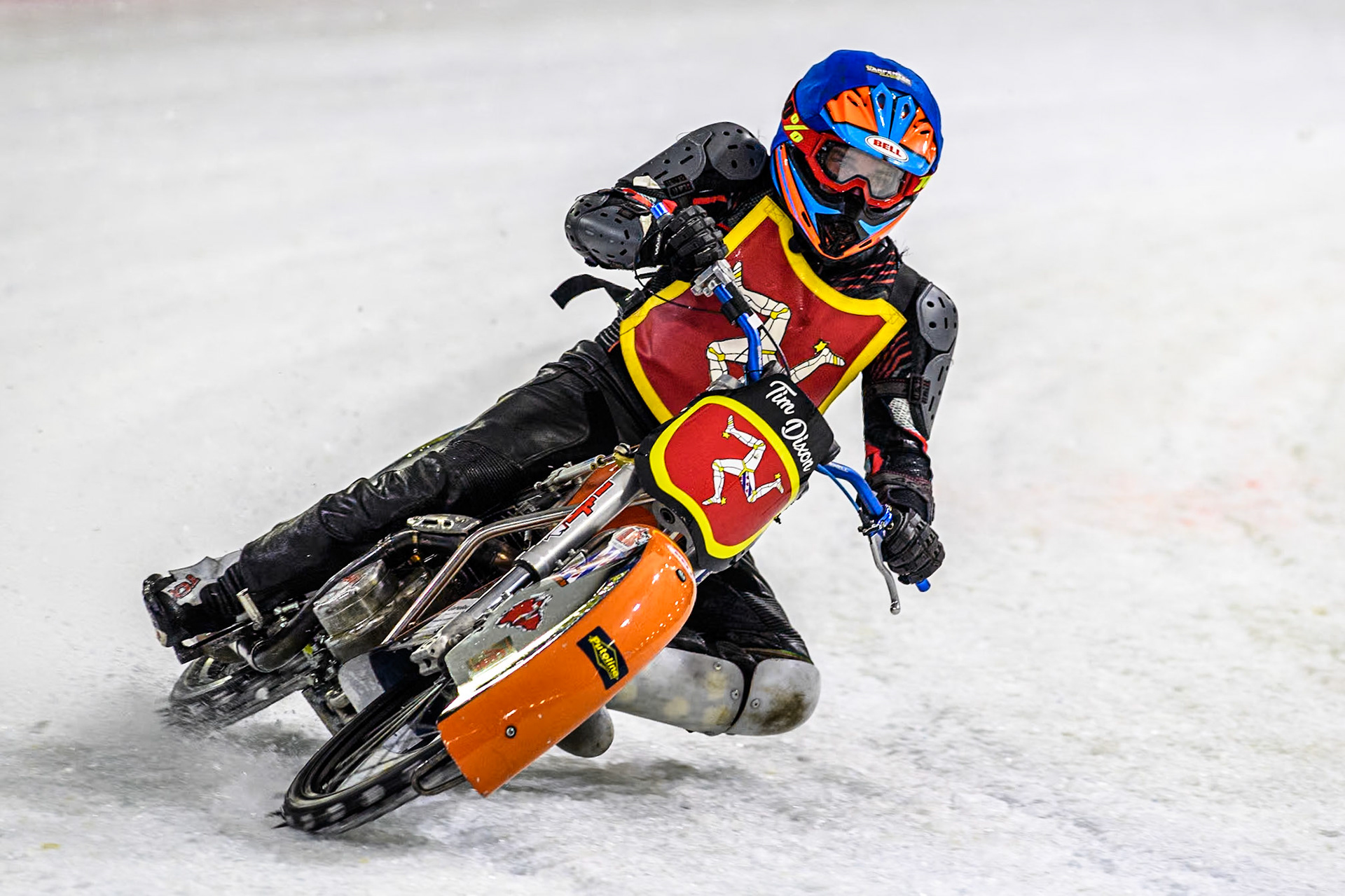 Tim Dixon of Great Britain in action during the Roelof Thijs Bokaal at Ice Rink Thialf, Heerenveen, The Netherlands on Friday 5th April 2024. (Photo: Ian Charles | MI News)