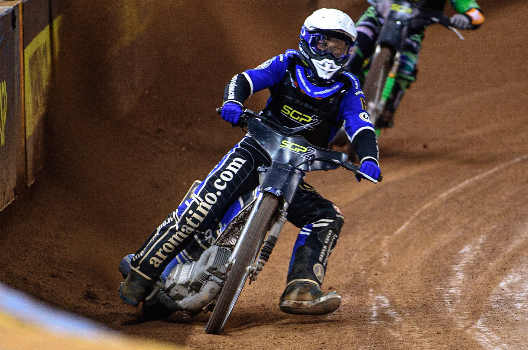 Jakub Miskowiak (Poland) in action  during the FIM  Speedway Grand Prix  2 of Great Britain at the Principality Stadium, Cardiff on Sunday 14th August 2022. (Credit: Ian Charles | MI News)