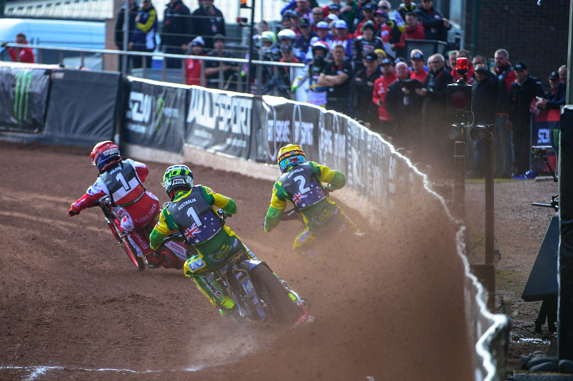 MANCHESTER, UK. OCT 16TH  during the Monster Energy FIM Speedway of Nations at the National Speedway Stadium, Manchester on Saturday  16th October 2021. (Credit: Ian Charles | MI News)