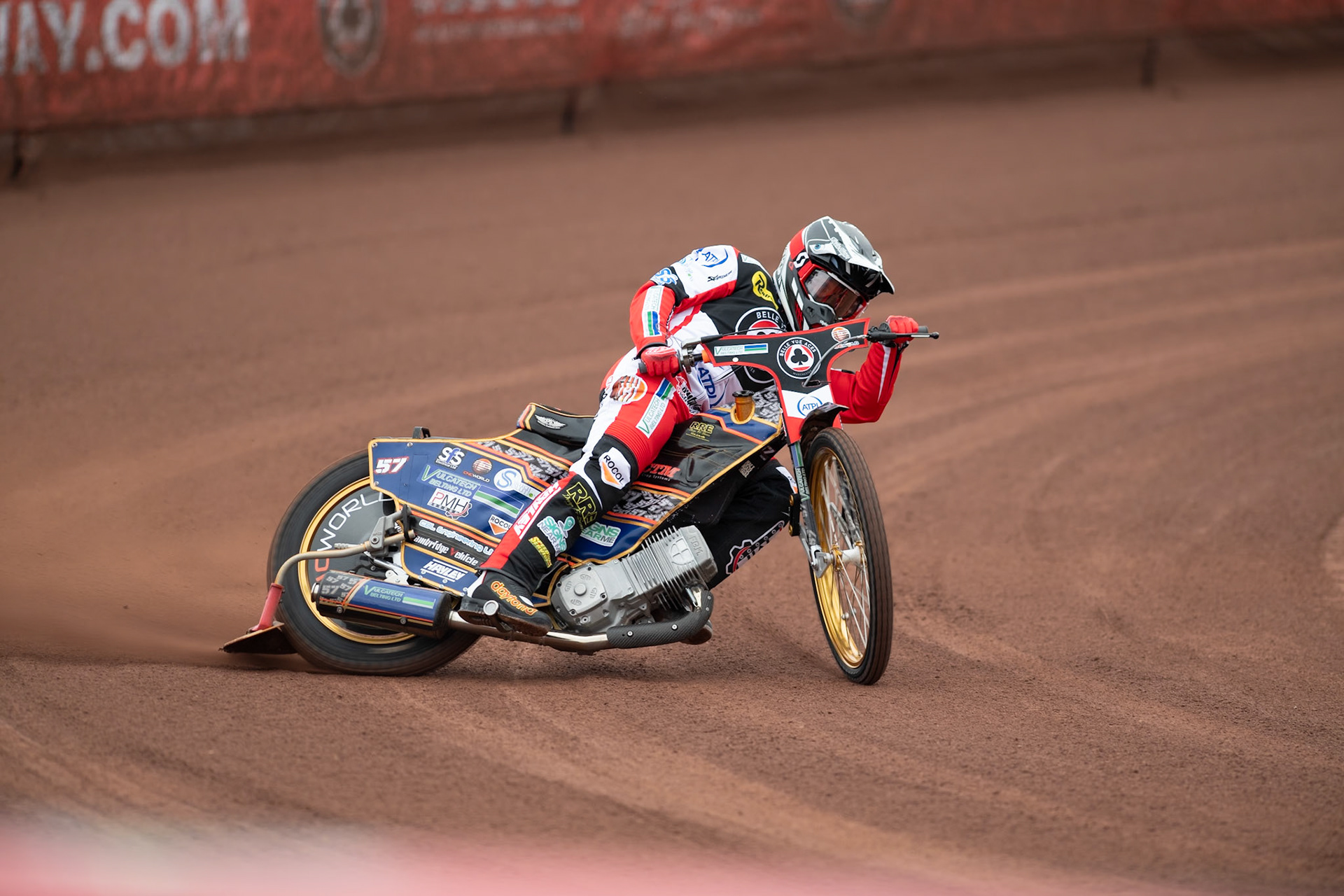 during the Belle Vue Aces Media Day at the National Speedway Stadium, Manchester on Monday 11th March 2024. (Photo: Ian Charles | MI News)