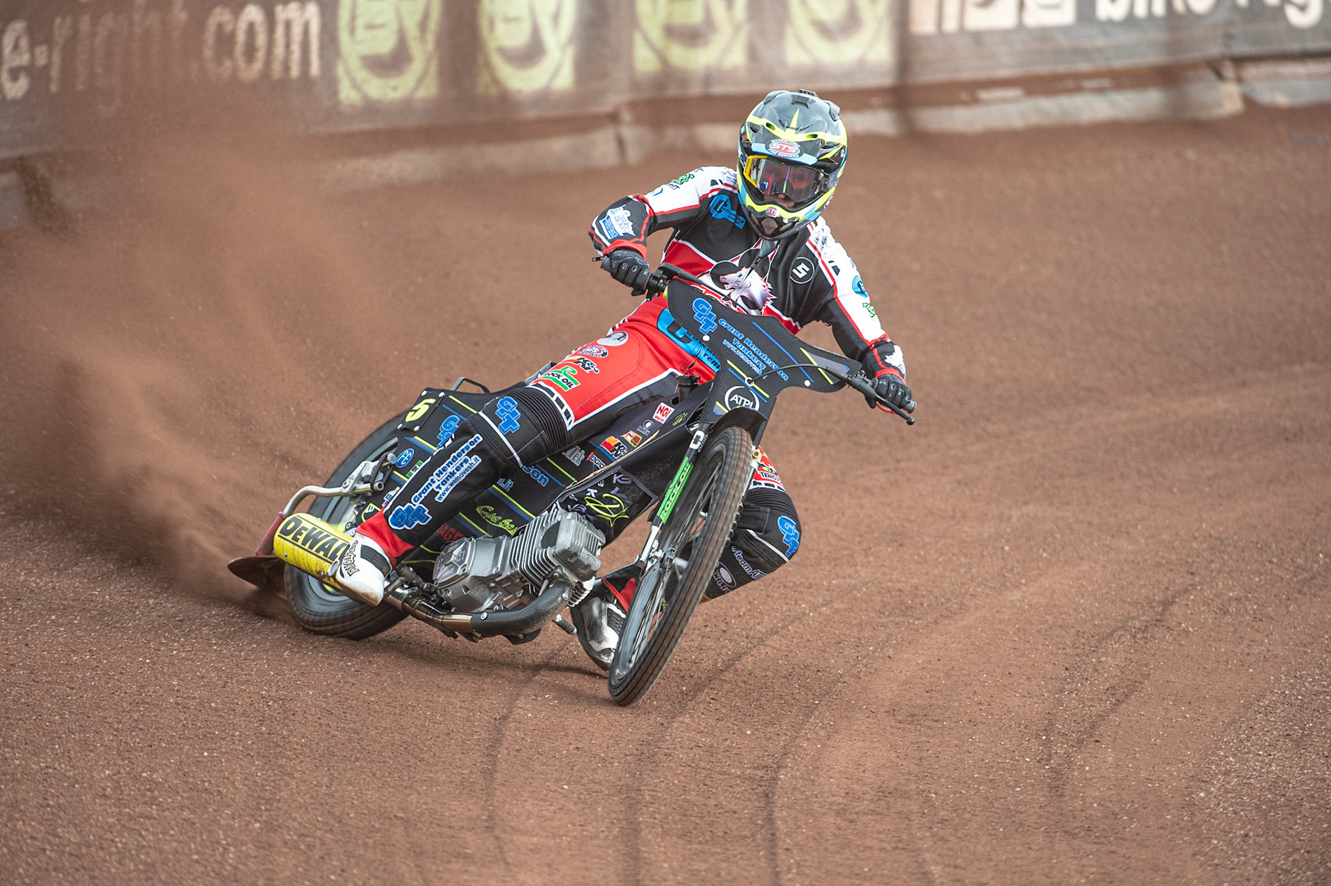 MANCHESTER, ENGLAND  - March 12  Kyle Bickley of Belle Vue Colts in action   during The Belle Vue Speedway Media Day, at The National Speedway Stadium, Manchester, on Thursday 12 March 2020. (Credit: Ian Charles | MI News)