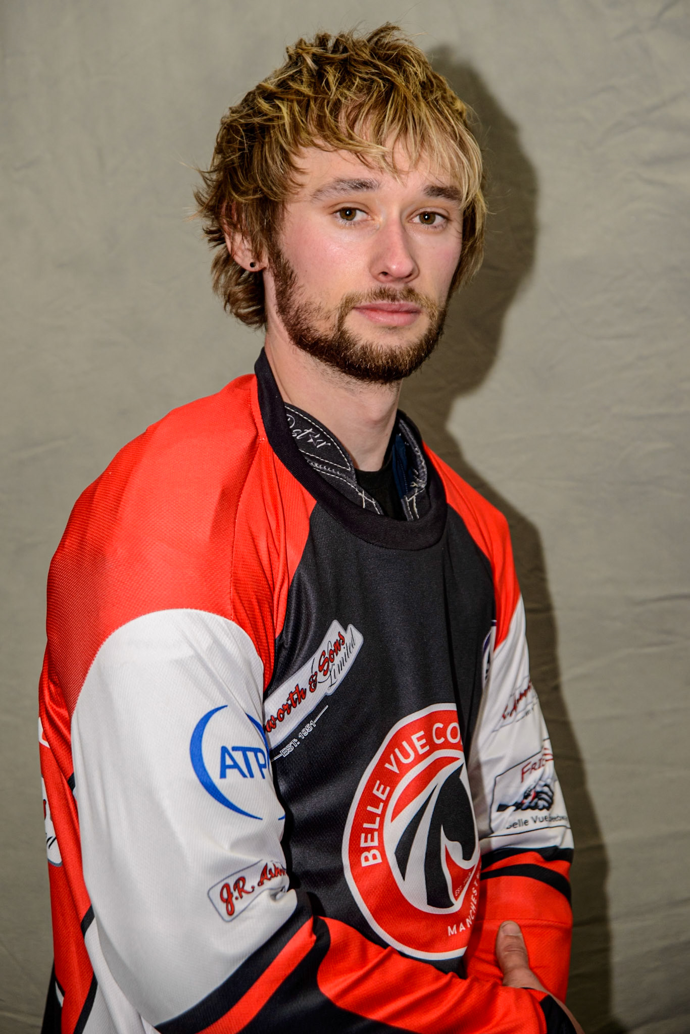 Belle Vue Colts' Connor King during the WSRA National Development League match between Belle Vue Colts and Oxford Chargers at the National Speedway Stadium, Manchester on Sunday 1st June 2025. (Photo: Ian Charles | MI News)