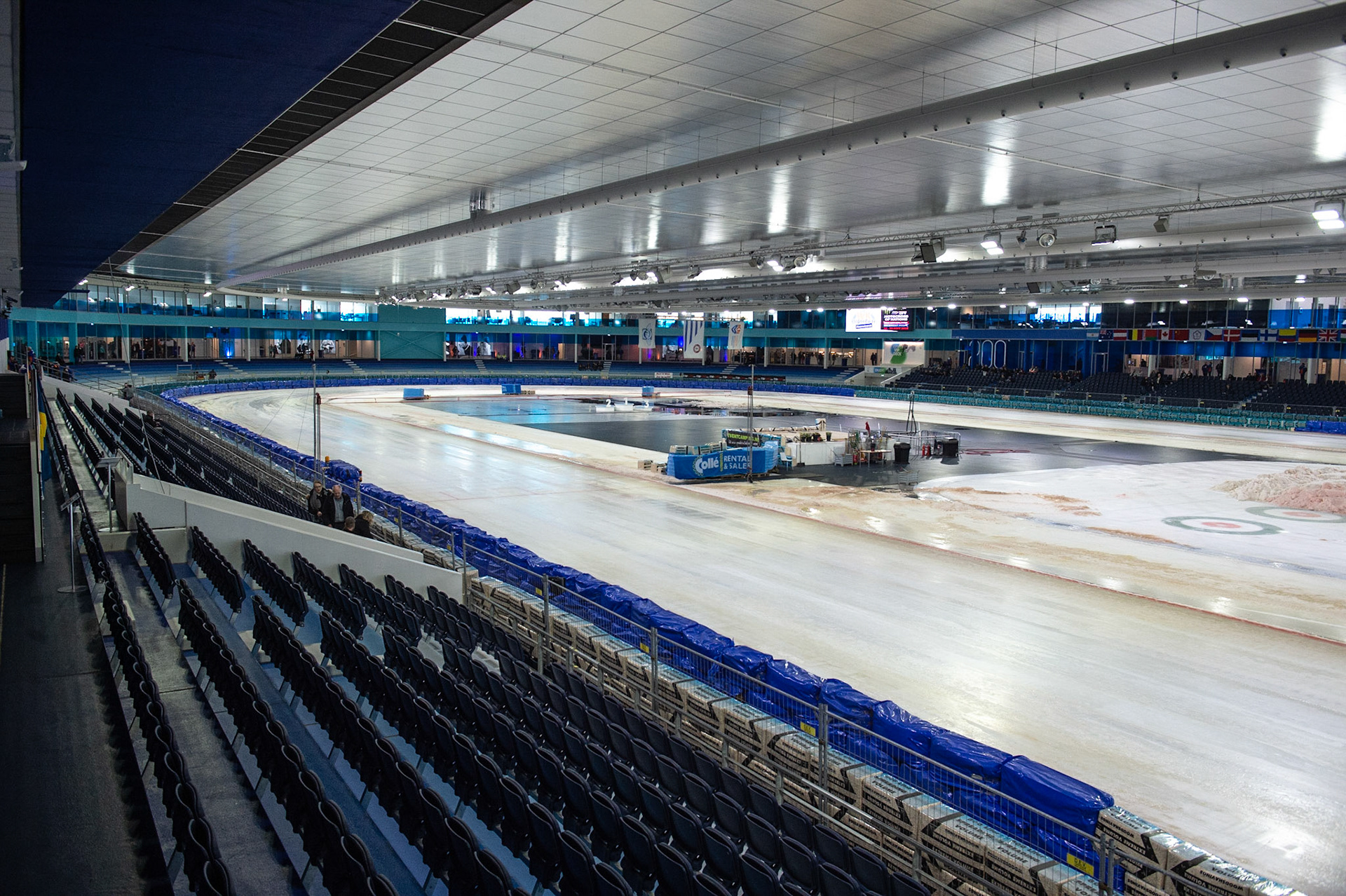 Photo: Ian Charles

Ice Rink Thialf

FIM Ice Speedway Gladiators World Championship, Event 5.2, Ice Rink Thialf, Heerenveen, Netherlands Sunday  31  March  2019