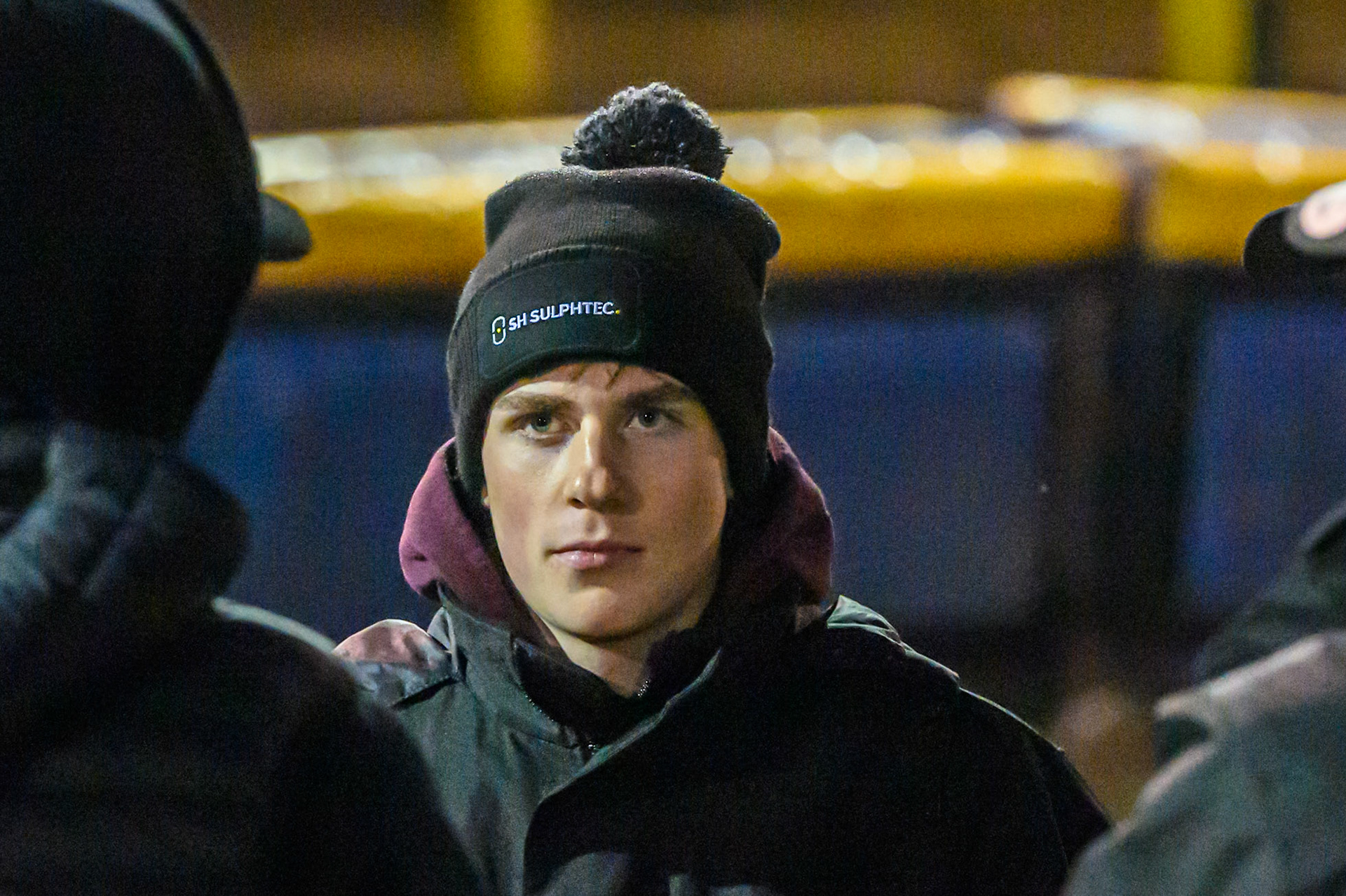 Norick Blodorn of Belle Vue Aces during the Rowe Motor Oil Premiership Grand Final 1st Leg match between Sheffield Tigers and Belle Vue Aces at Owlerton Stadium, Sheffield on Monday 12th October 2026. (Photo: Ian Charles | MI News)