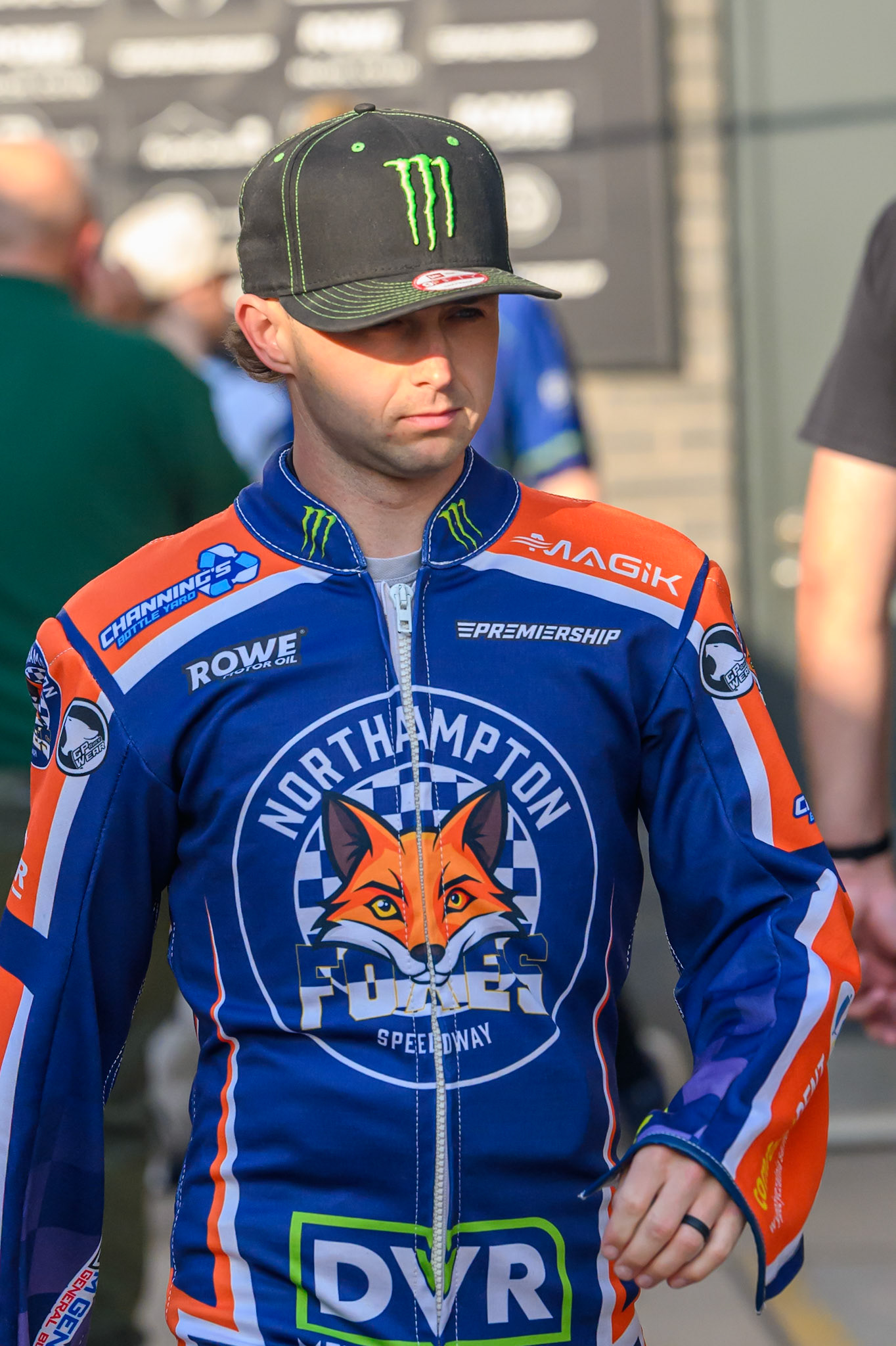 Jaimon Lidsey of Northampton Foxes during the Rowe Motor Oil Premiership match between Belle Vue Aces and Northampton Foxes at the National Speedway Stadium, Manchester on Monday 13th July 2026. (Photo: Ian Charles | MI News)