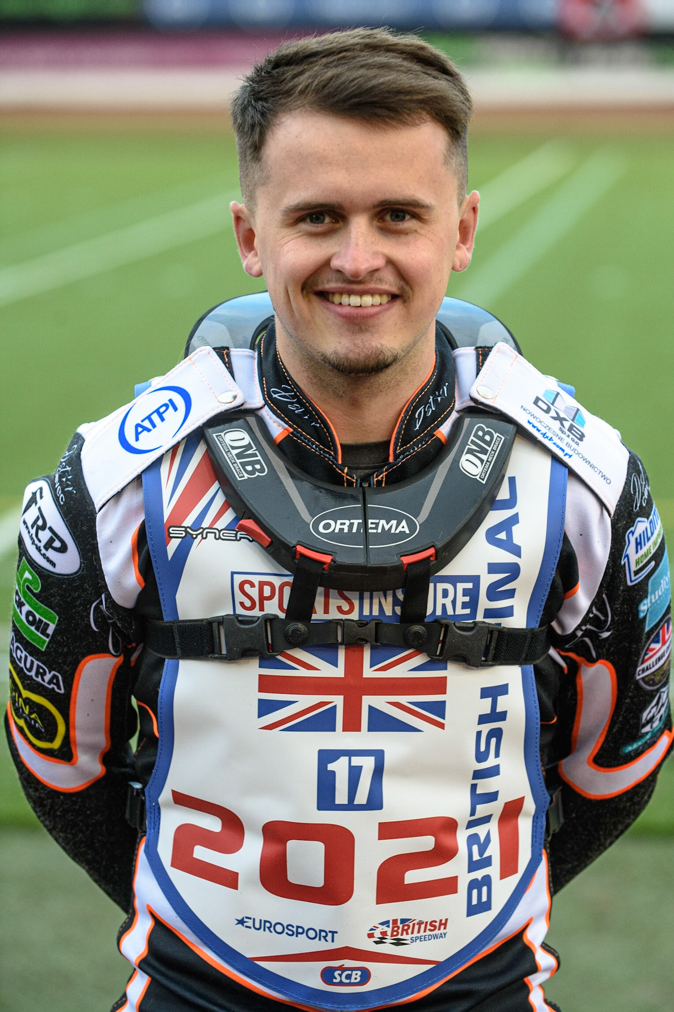 MANCHESTER, UK. AUGUST 16TH   Meeting reserve Jack Smith during the Sports Insure British Speedway Finals at the National Speedway Stadium, Manchester on Monday 16th August 2021. (Credit: Ian Charles | MI News)