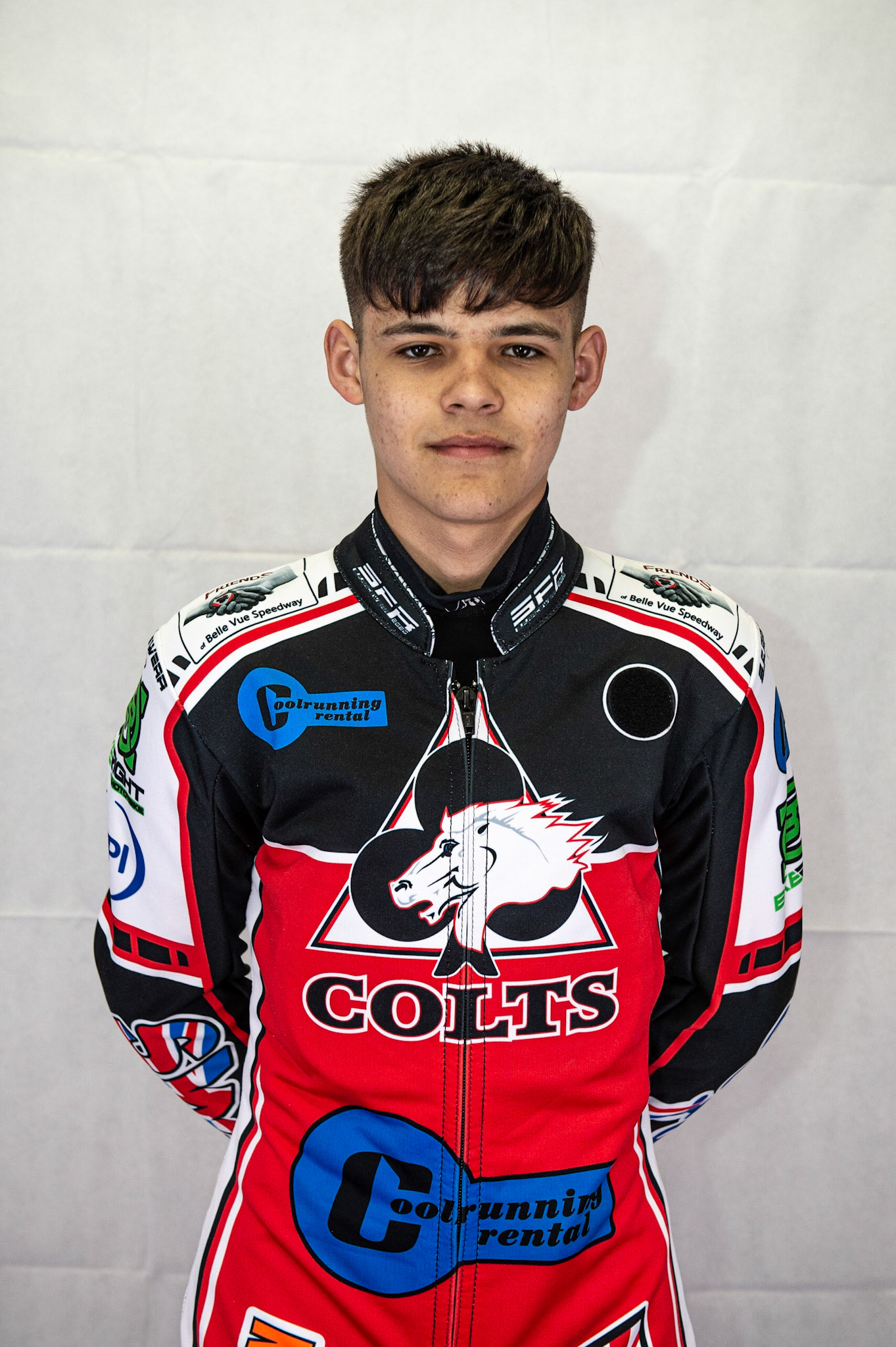 MANCHESTER, ENGLAND  - March 12  Jordan Palin of Belle Vue Colts  during The Belle Vue Speedway Media Day, at The National Speedway Stadium, Manchester, on Thursday 12 March 2020. (Credit: Ian Charles | MI News)