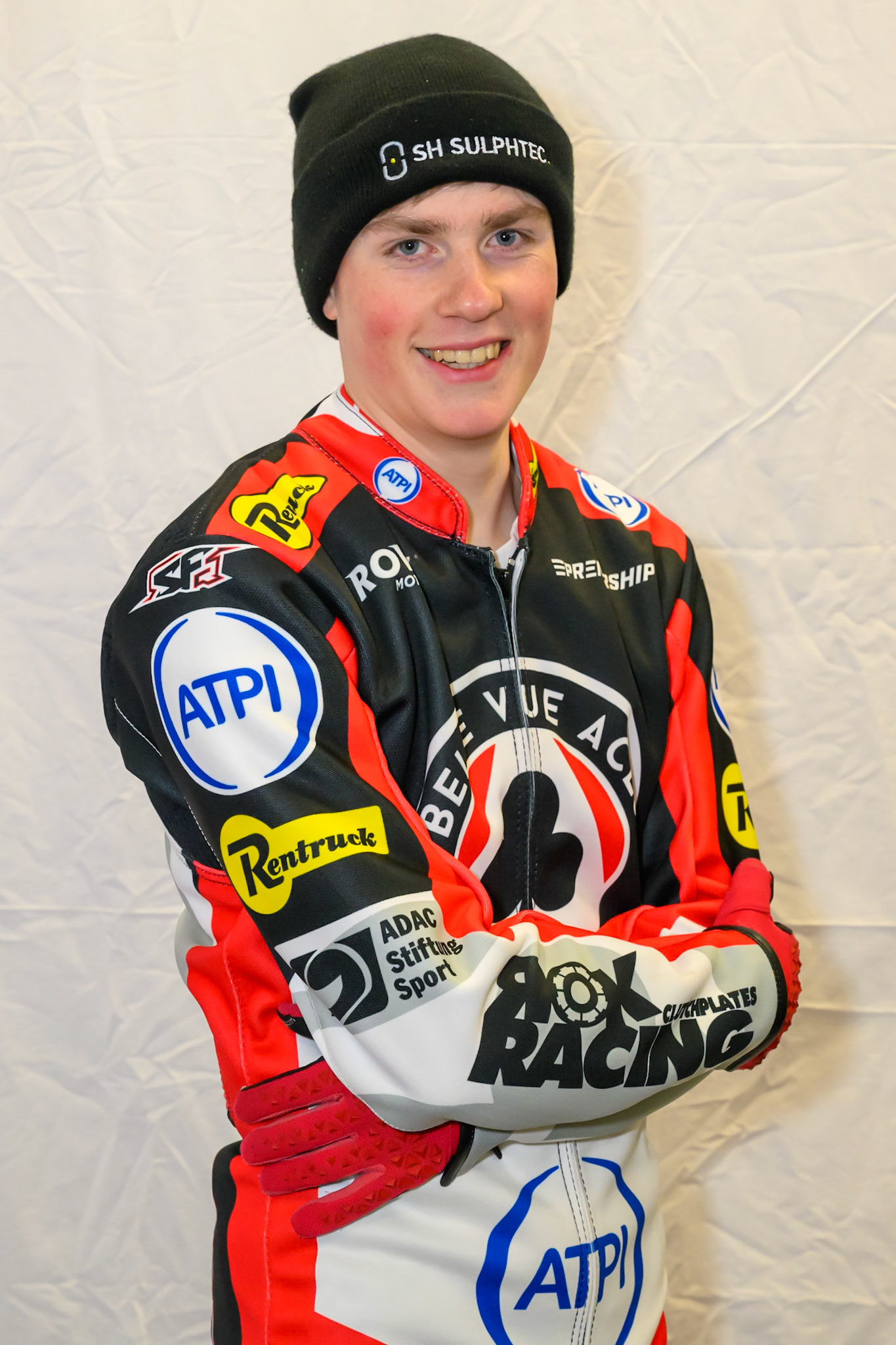 Norick Blodorn of Belle Vue Aces during the Knockout Cup, Northern Section match between Belle Vue Aces and Sheffield Tigers at the National Speedway Stadium, Manchester on Monday 30th March 2026. (Photo: Ian Charles | MI News)