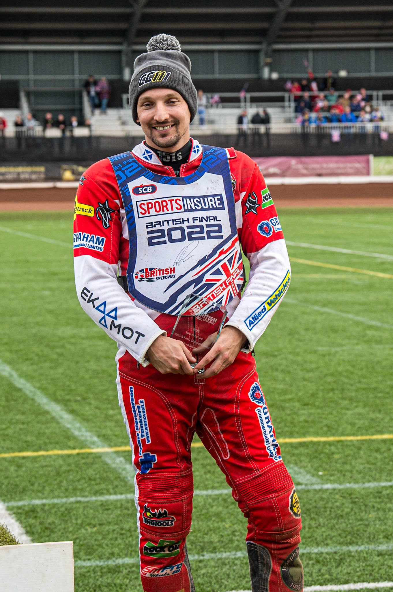 Craig Cook  - 3rd place during the Sports Insure British Speedway Final, at the National Speedway Stadium, Manchester, on Sunday 18th September 2022. (Credit: Ian Charles | MI News )