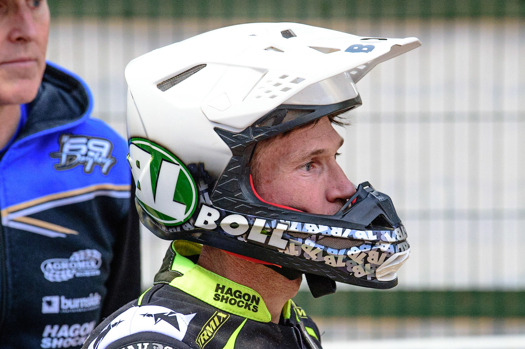 MANCHESTER, UK. JUN 6TH  Jason Doyle  during the SGB Premiership match between Belle Vue Aces and Ipswich Witches at the National Speedway Stadium, Manchester on Monday 6th June 2022. (Credit: Ian Charles | MI News)