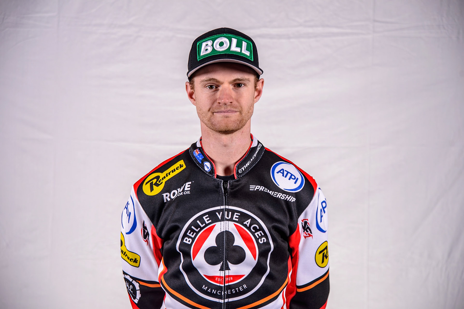 Brady Kurtz - Belle Vue Aces during the Belle Vue Aces Media Day at the National Speedway Stadium, Manchester on Wednesday 12th March 2025. (Photo: Ian Charles | MI News)