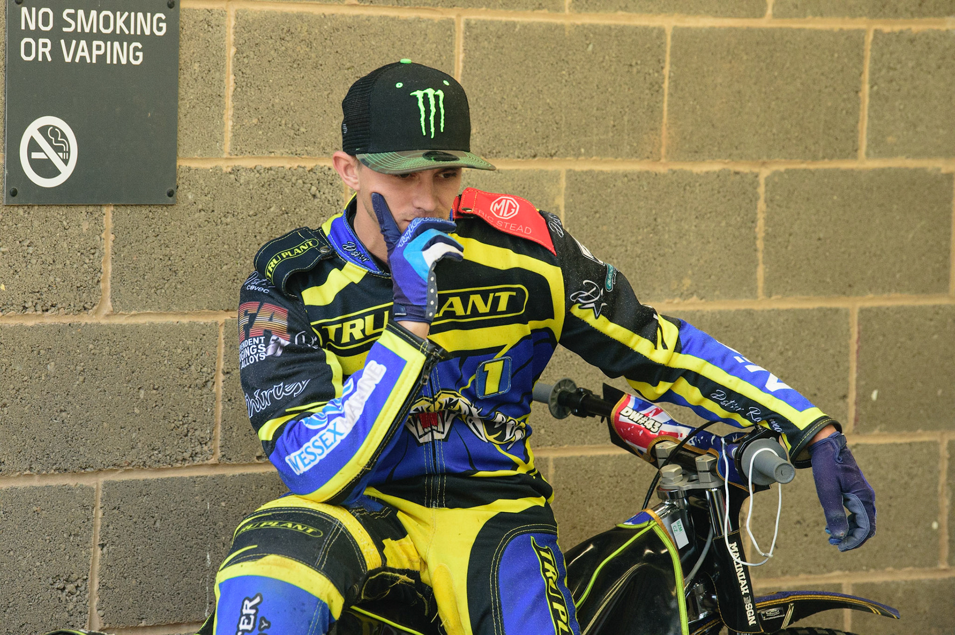 MANCHESTER, UK. JUL 5TH  Jack Holder  - Sheffield TruPlant Tigers  during the SGB Premiership match between Belle Vue Aces and Sheffield Tigers at the National Speedway Stadium, Manchester on Tuesday 5th July 2022. (Credit: Ian Charles | MI News)