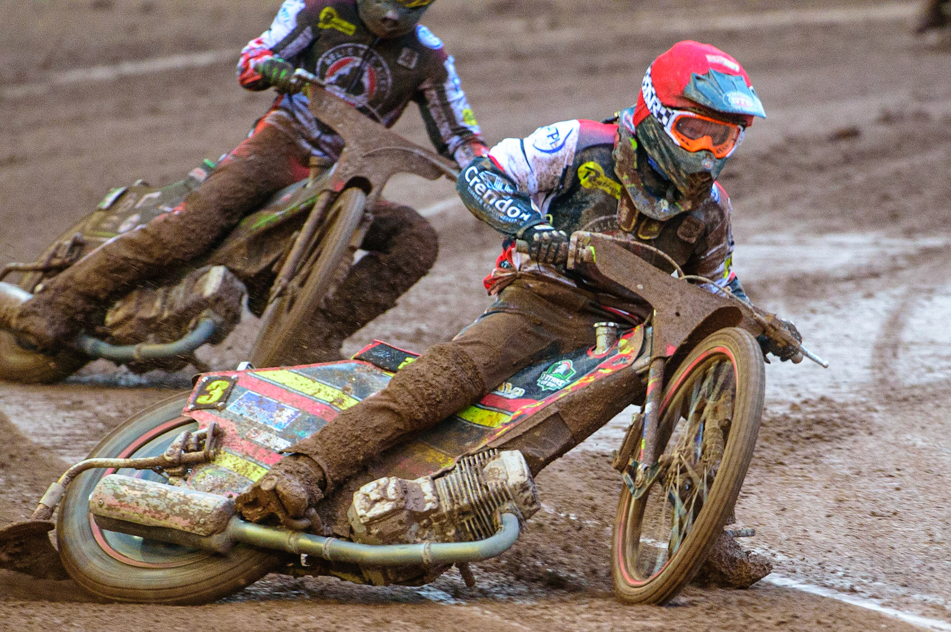 MANCHESTER, UK. MAY 16TH Belle Vue ATPI Aces  guest rider Michael Palm-Toft  in action  during the SGB Premiership match between Belle Vue Aces and King's Lynn Stars at the National Speedway Stadium, Manchester on Monday 16th May 2022. (Credit: Ian Charles | MI News)