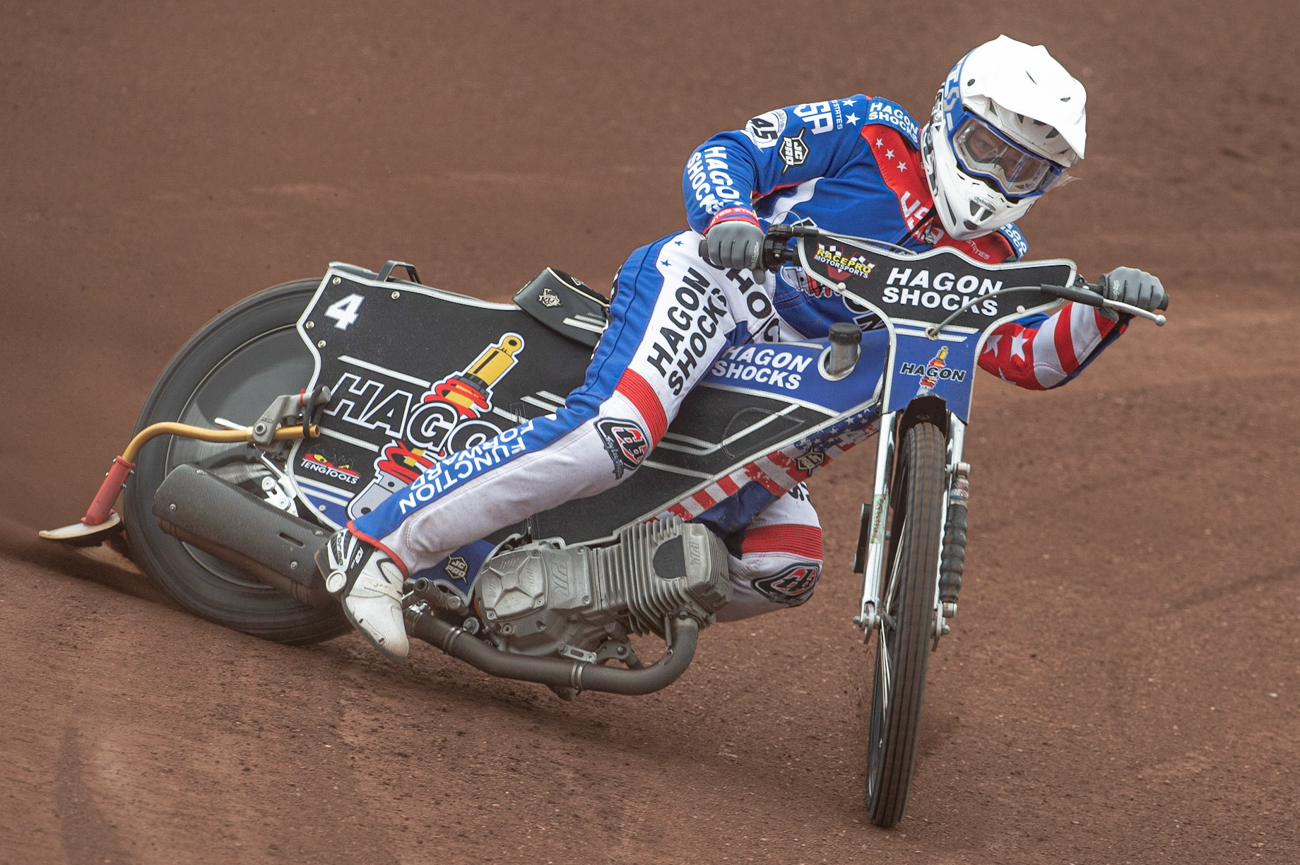 Photo by Ian Charles:

Broc Nichol (USA) in action 

FIM Speedway Grand Prix World Championship - Qualifying Round 1, Peugeot Ashfield Stadium, Glasgow, 8 June 2019