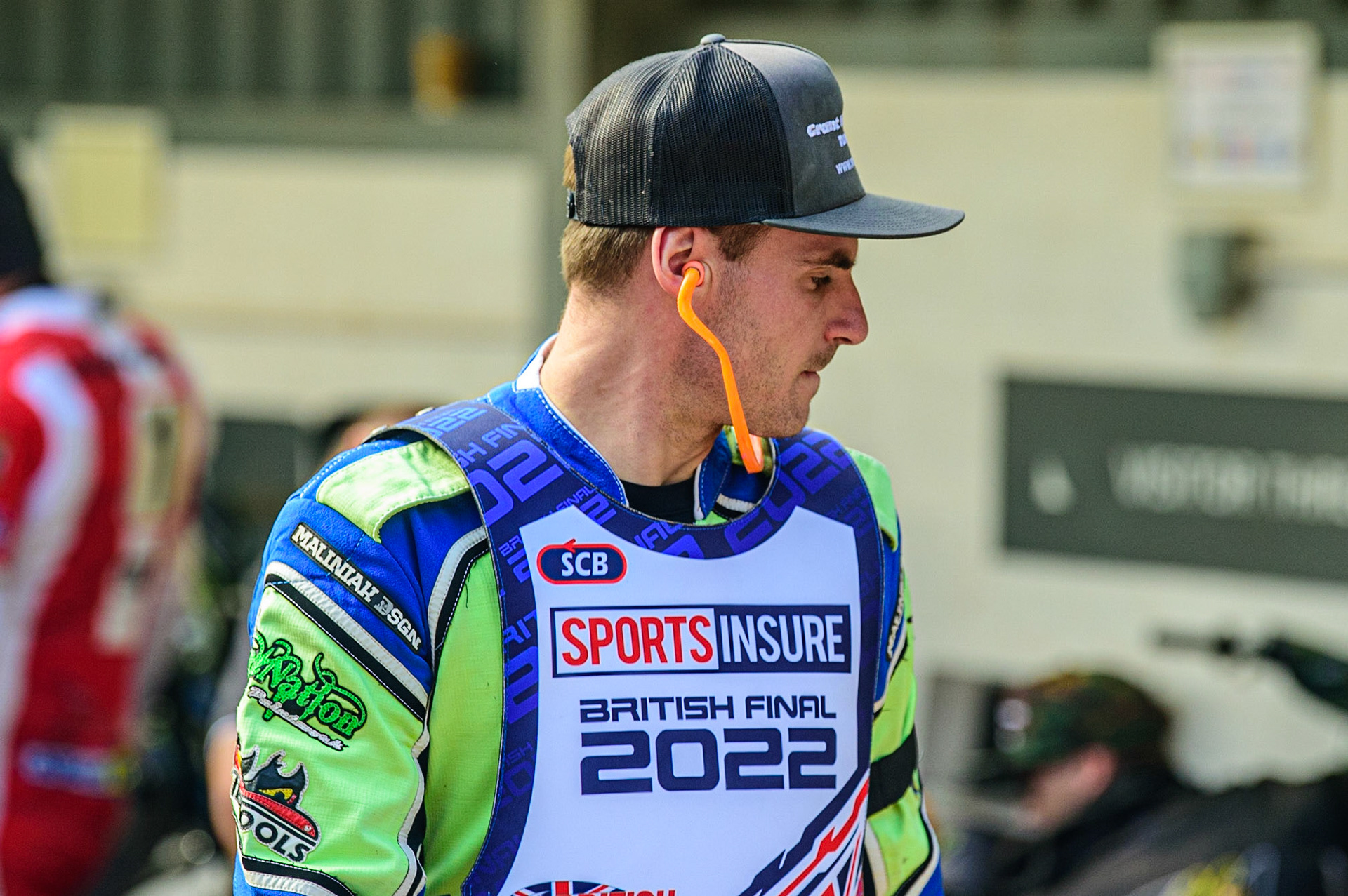 Richie Worrall  during the Sports Insure British Speedway Final, at the National Speedway Stadium, Manchester, on Sunday 18th September 2022. (Credit: Ian Charles | MI News )