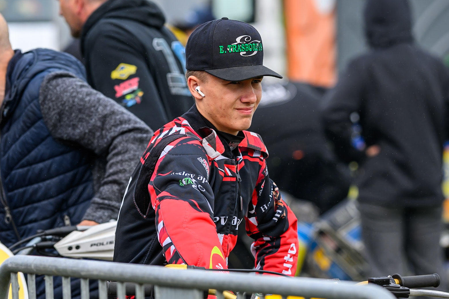 Patrick Kruse (101) of Denmark during the FIM Long Track World Championship Final 4, at the Speed Centre Roden, Netherlands on Sunday 21st September 2025. (Photo: Ian Charles | MI News)