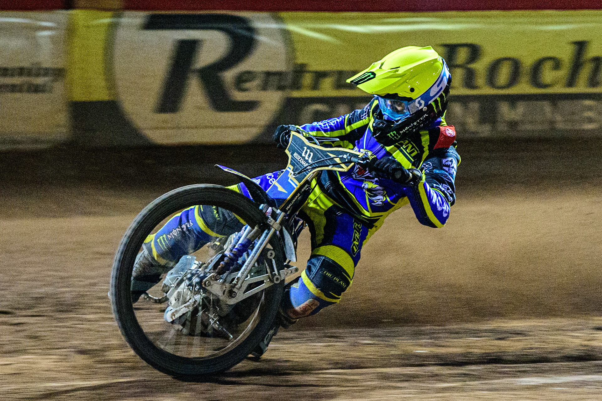 Jack Holder  in action  for Sheffield TruPlant Tigers  during the SGB Premiership match between Belle Vue Aces and Sheffield Tigers at the National Speedway Stadium, Manchester on Monday 5th September 2022. (Credit: Ian Charles | MI News)
