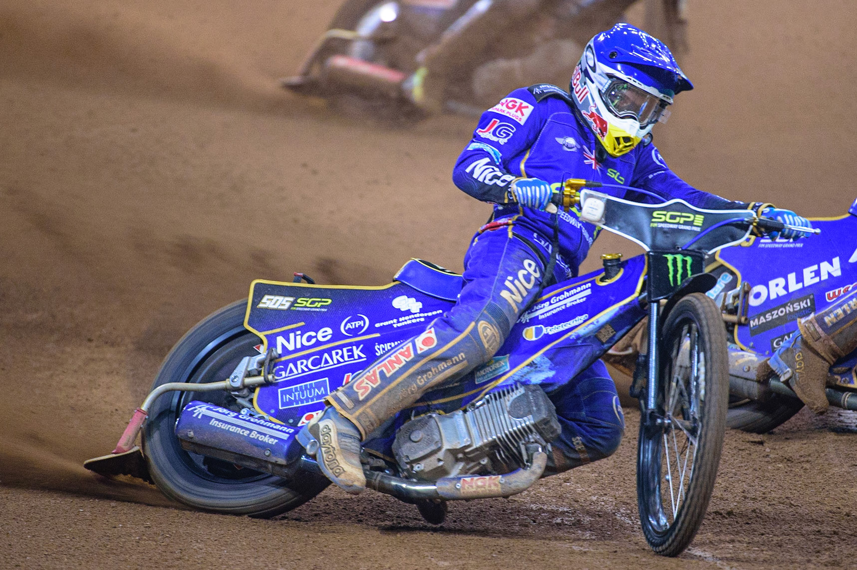 Robert Lambert (505) in action  during the FIM  Speedway Grand Prix of Great Britain at the Principality Stadium, Cardiff on Saturday 13th August 2022. (Credit: Ian Charles | MI News