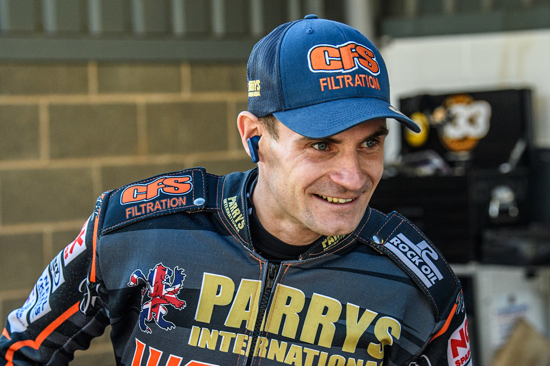 Steve Worrall - Wolverhampton Parrys international Wolves during the Sports Insure Premiership match between Belle Vue Aces and Wolverhampton Wolves at the National Speedway Stadium, Manchester on Monday 3rd July 2023. (Photo: Ian Charles | MI News)