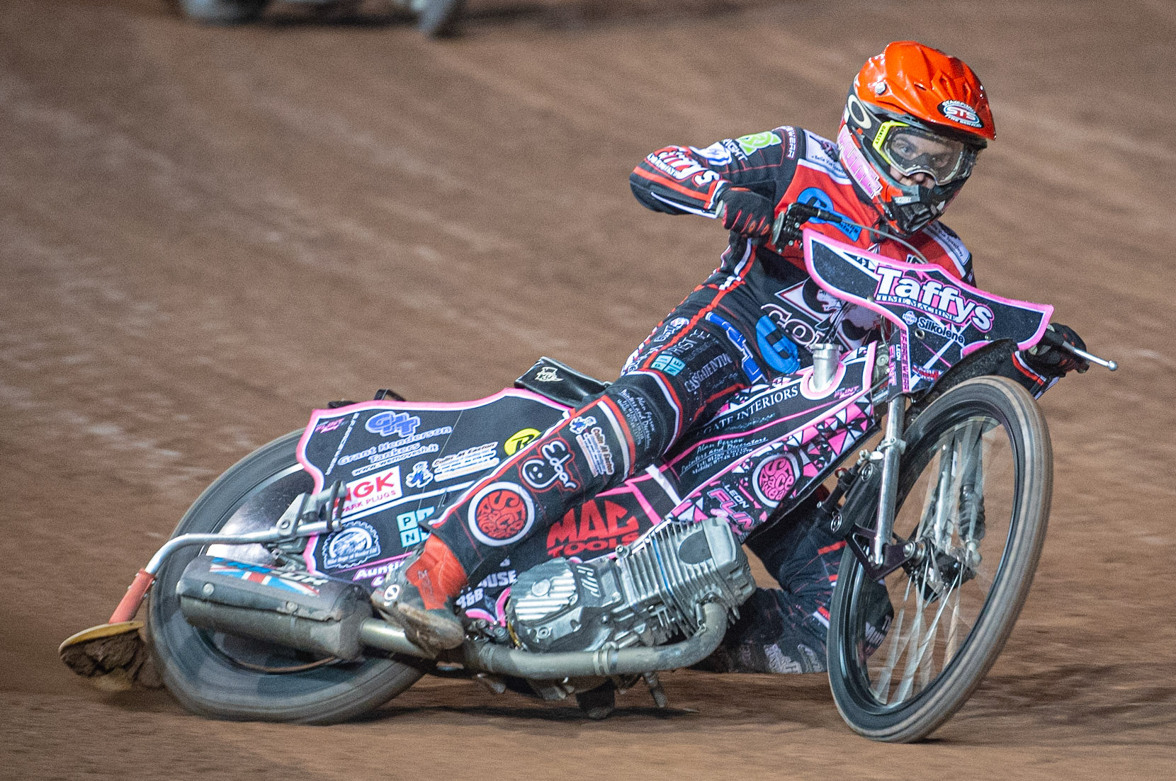 Photo: Ian Charles

Leon Flint  in action for Belle Vue Colts 

Belle Vue Colts v Cradley Heathens, SGB National League KO Cup Semi Final 2nd Leg, Belle Vue National Speedway Stadium, Manchester, Wednesday 18  September  2019