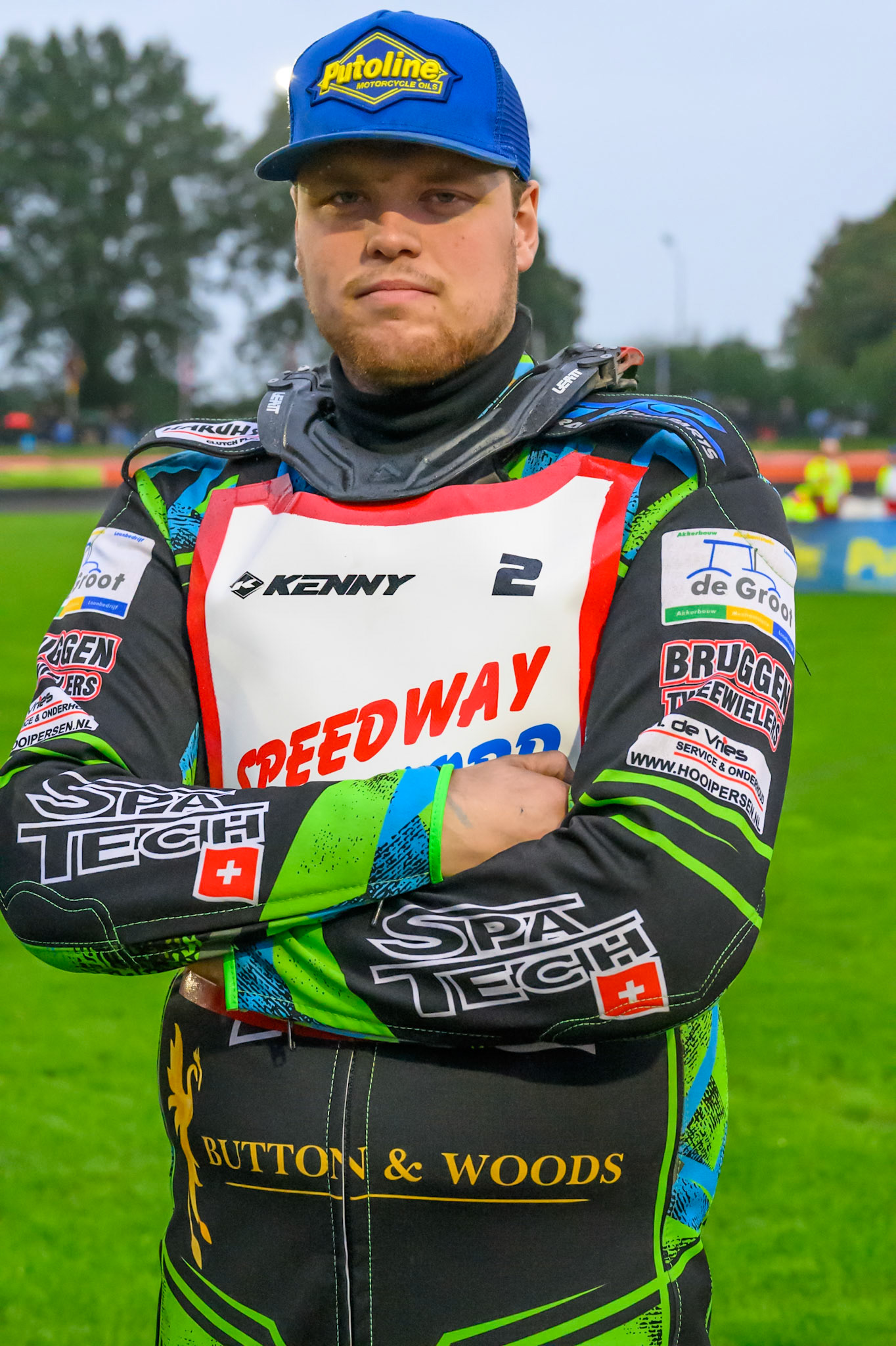 Jeffrey Sijbesma of The Netherlands during the Gouden KENNY Helm at Speedway Veenoord, Veenoord in the Netherlands on Saturday 19th September 2026. (Photo: Ian Charles | MI News)