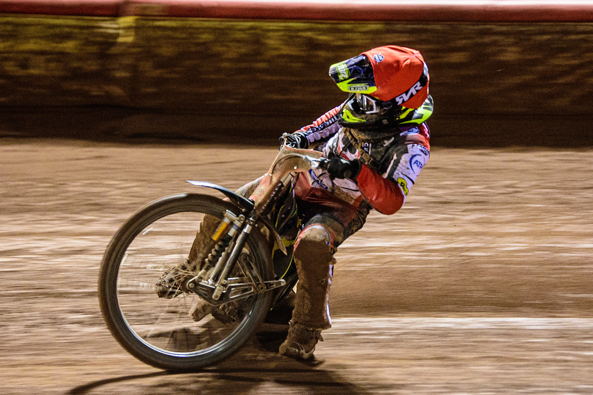 Tom Brennan  in action  for Belle Vue ATPI Aces  during the SGB Premiership Semi Final 2nd Leg between Belle Vue Aces and Ipswich Witches at the National Speedway Stadium, Manchester on Monday 3rd October 2022. (Credit: Ian Charles | MI News)