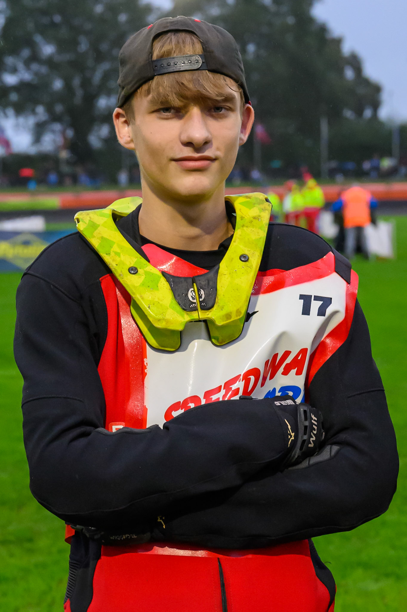 Reserve Bjorn Boersma of The Netherlands  during the Gouden KENNY Helm at Speedway Veenoord, Veenoord in the Netherlands on Saturday 19th September 2026. (Photo: Ian Charles | MI News)