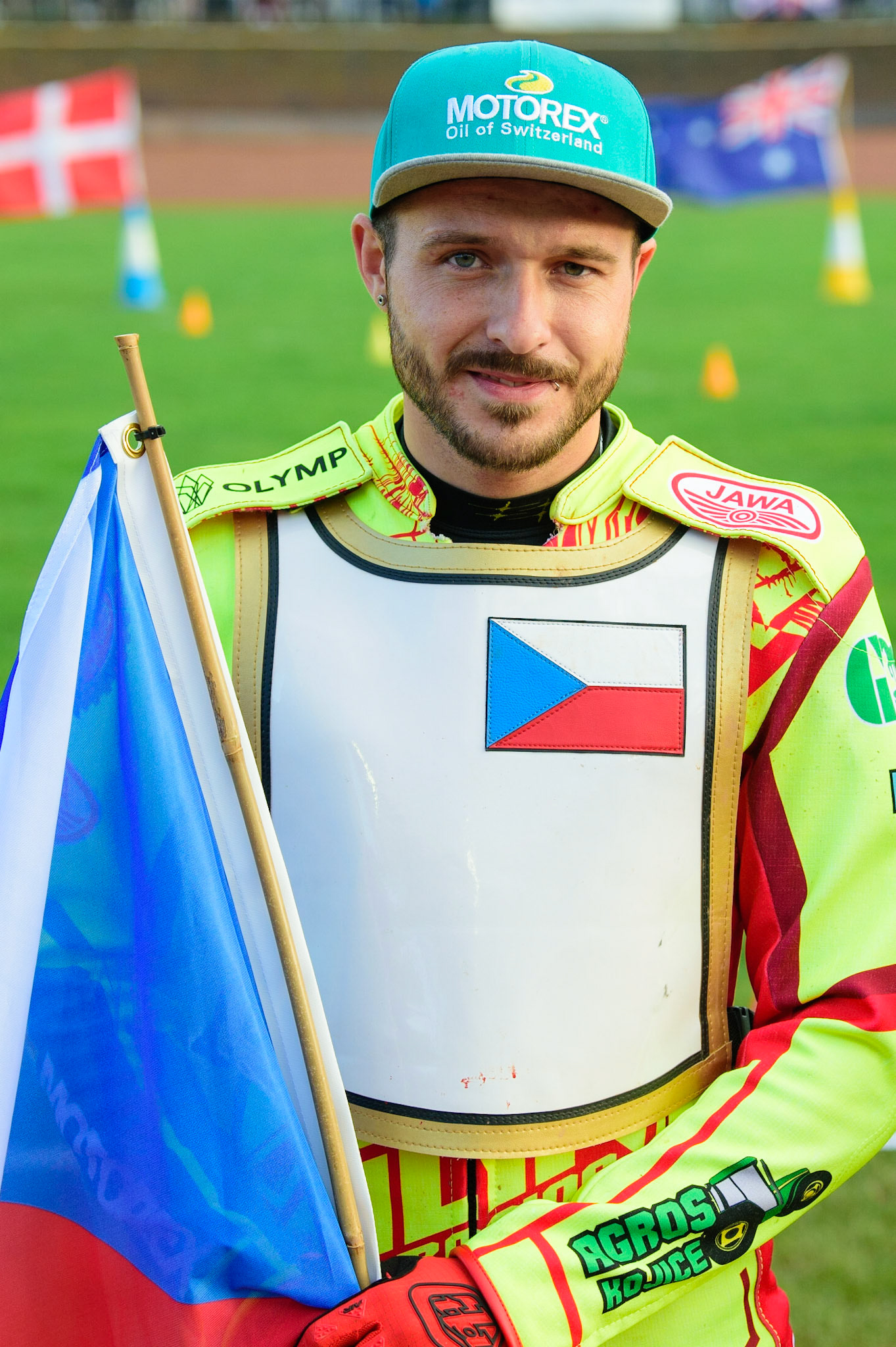 Vaclav Milik (Czech Rep)  during the FIM Speedway Grand Prix Challenge at the Peugeot Ashfield Stadium, Glasgow on Saturday 20th August 2022. (Credit: Ian Charles | MI News)