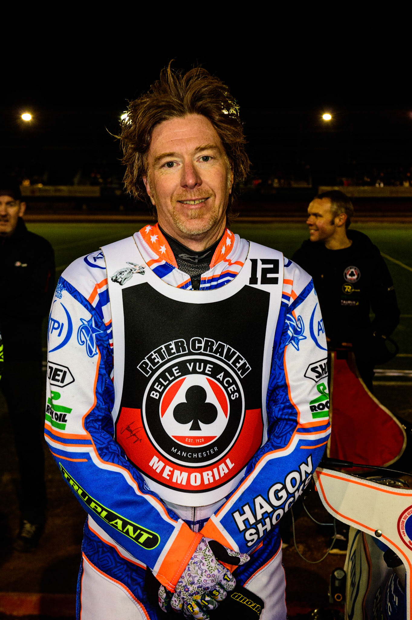 MANCHESTER, UK. OCT 23RD  Jason Crump  during the Peter Craven Memorial Trophy event at the National Speedway Stadium, Manchester on Saturday 23rd October 2021. (Credit: Ian Charles | MI News)