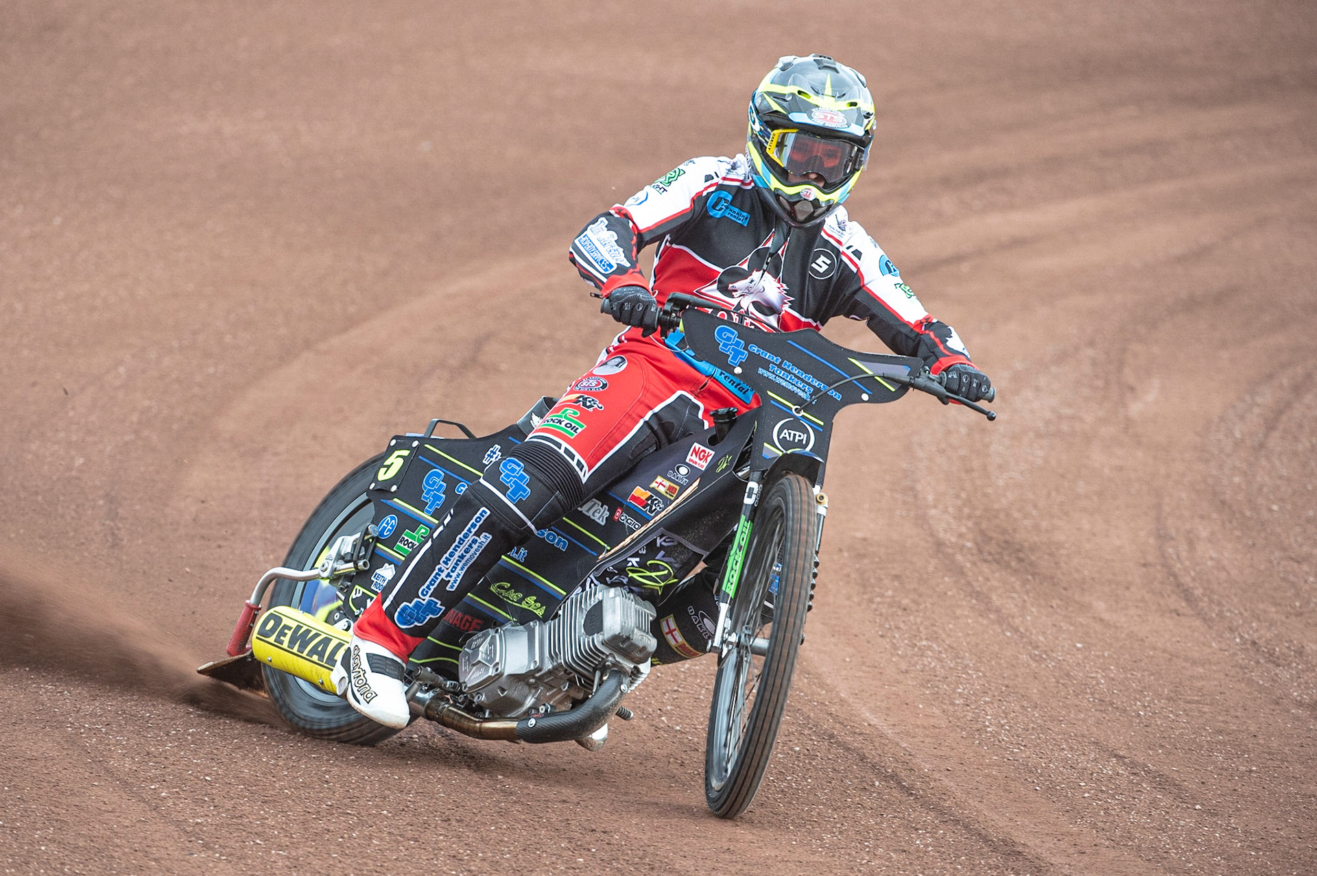 MANCHESTER, ENGLAND  - March 12  Kyle Bickley of Belle Vue Colts in action   during The Belle Vue Speedway Media Day, at The National Speedway Stadium, Manchester, on Thursday 12 March 2020. (Credit: Ian Charles | MI News)
