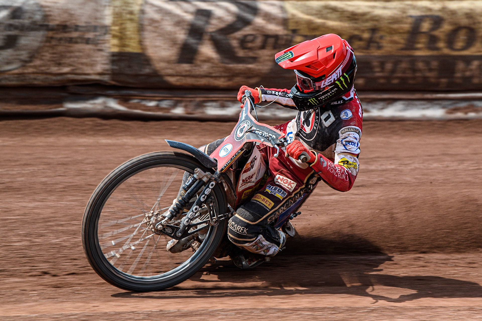 Dan Bewley in action  for Belle Vue ATPI Aces during the Sports Insure Premiership match between Belle Vue Aces and Wolverhampton Wolves at the National Speedway Stadium, Manchester on Monday 29th May 2023. (Photo: Ian Charles | MI News)