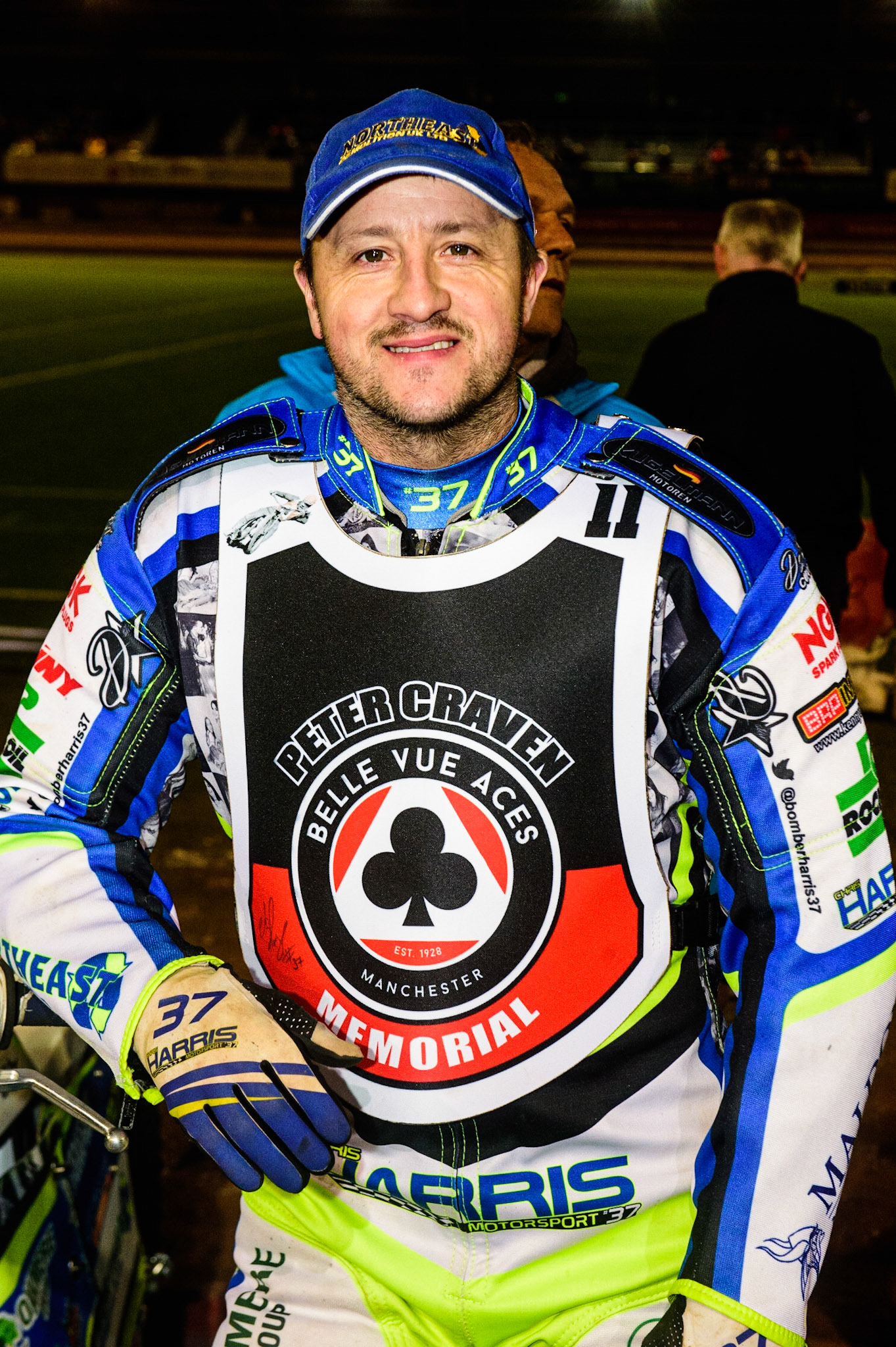 MANCHESTER, UK. OCT 23RD  Chris Harris  during the Peter Craven Memorial Trophy event at the National Speedway Stadium, Manchester on Saturday 23rd October 2021. (Credit: Ian Charles | MI News)