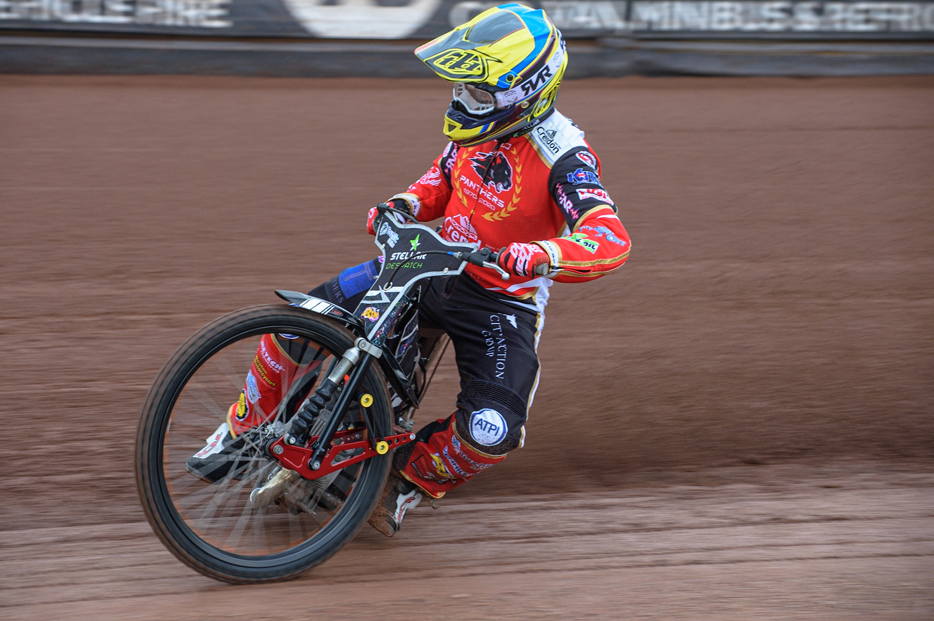 Photo: Ian CharlesScott Nichols In ActionDiscovery Networks Eurosport Speedway Season Launch, National Speedway Stadium, Manchester Wednesday  12  May  2021