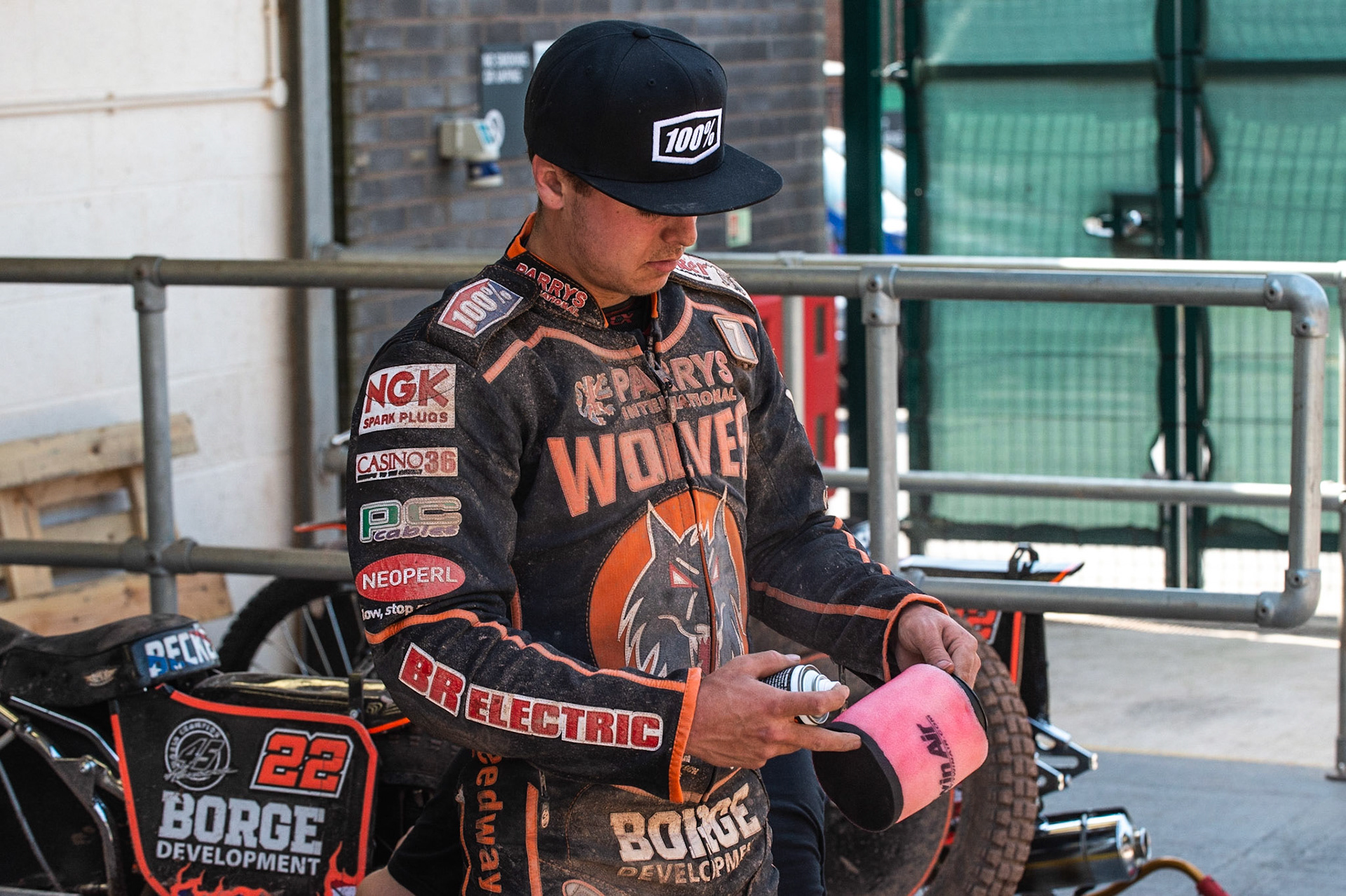 Photo by Ian Charles:

Luke Becker  

Belle Vue Aces v Wolverhampton Wolves, National Speedway Stadium, Manchester, Monday, 22, April, 2019