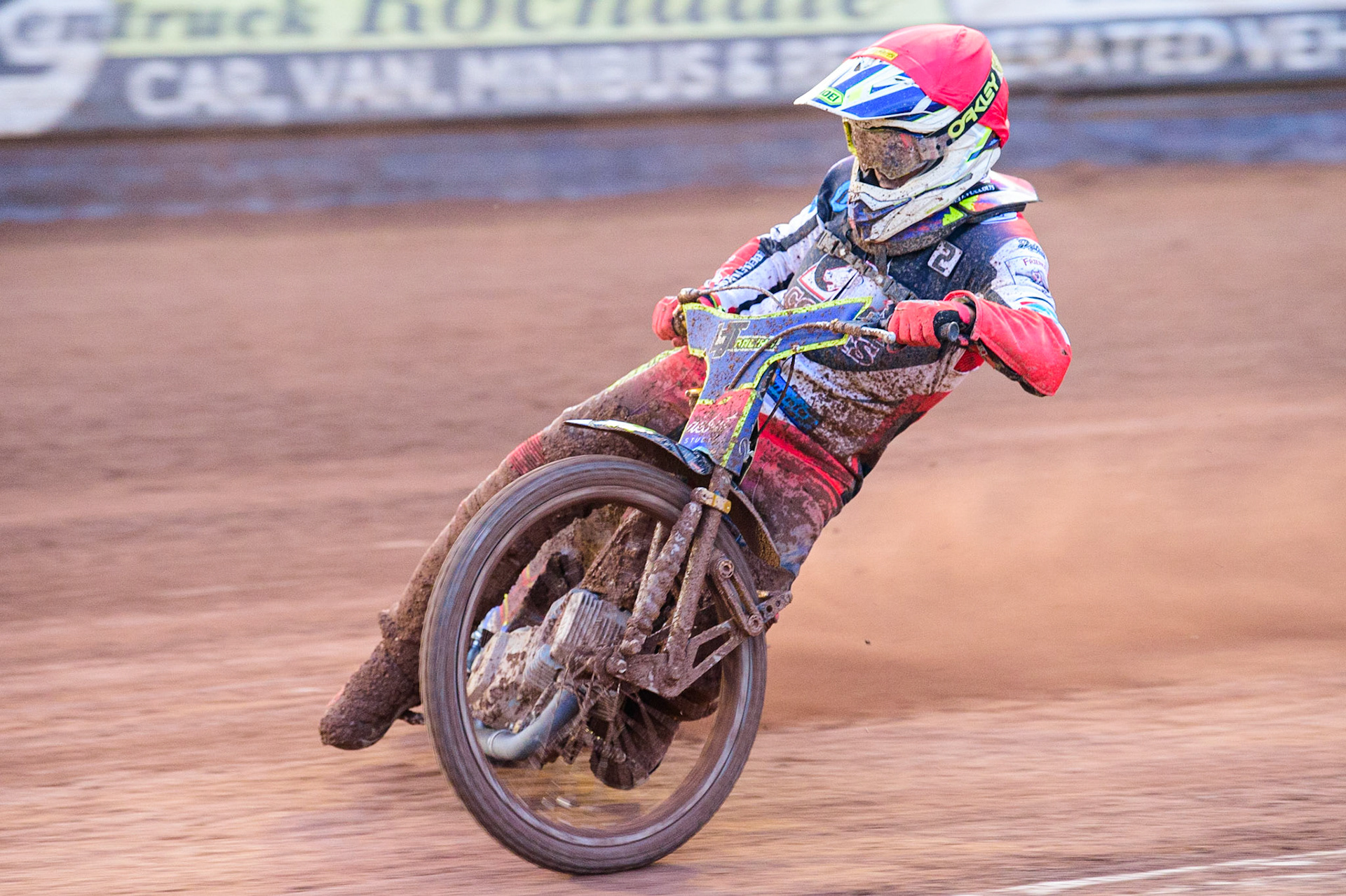 Nathan Ablitt  in action  for Belle Vue Cool Running Colts during the National Development League match between Belle Vue Aces and Leicester Lions at the National Speedway Stadium, Manchester on Friday 19th August 2022. (Credit: Ian Charles | MI News)