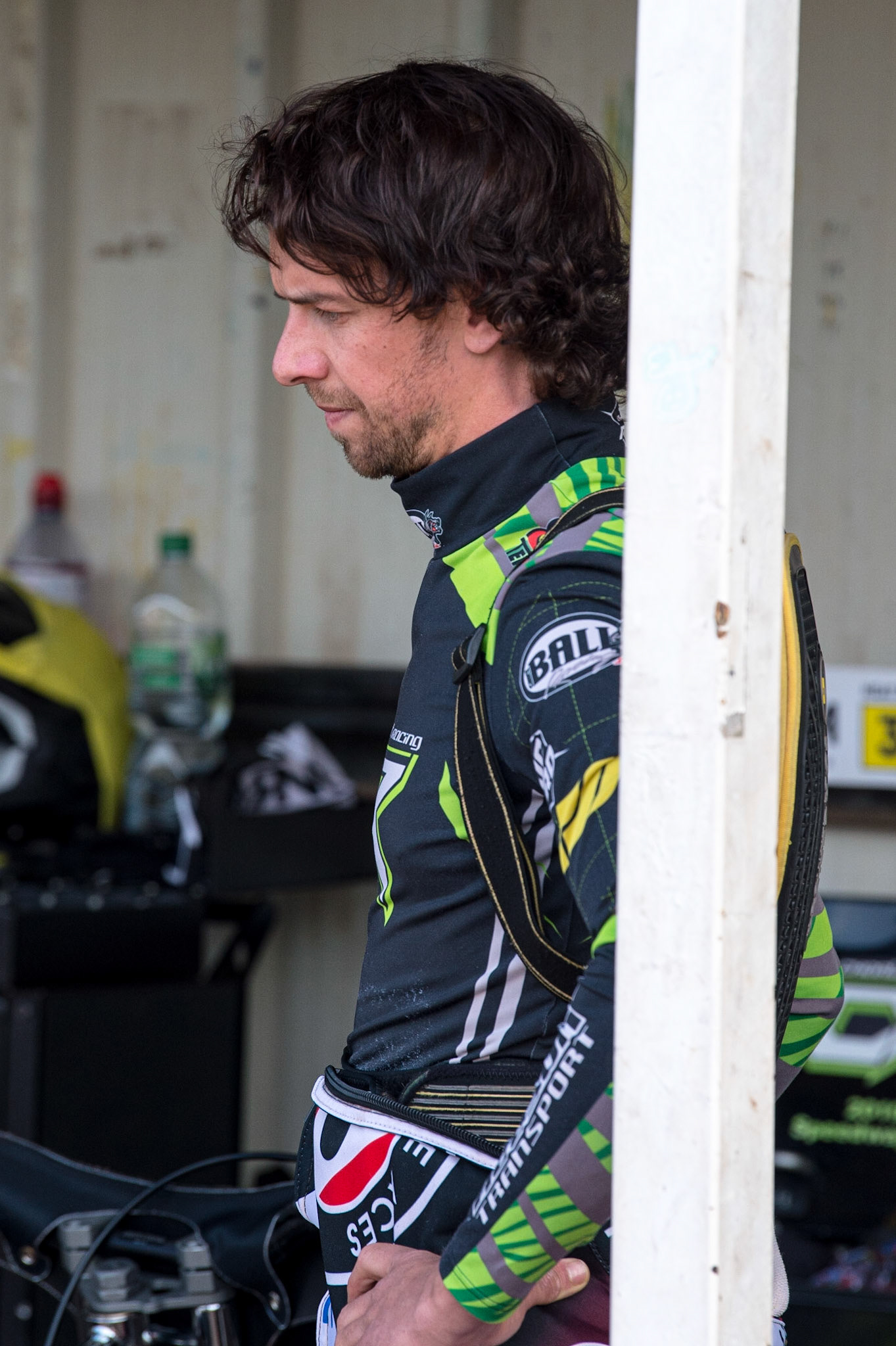 WOLVERHAMPTON, UK. JUN 20TH Charles Wright  of Belle Vue ATPI Aces  during the SGB Premiership match between Wolverhampton Wolves and Belle Vue Aces at Monmore Green Stadium, Wolverhampton on Monday 20th June 2022. (Credit: Ian Charles | MI News)