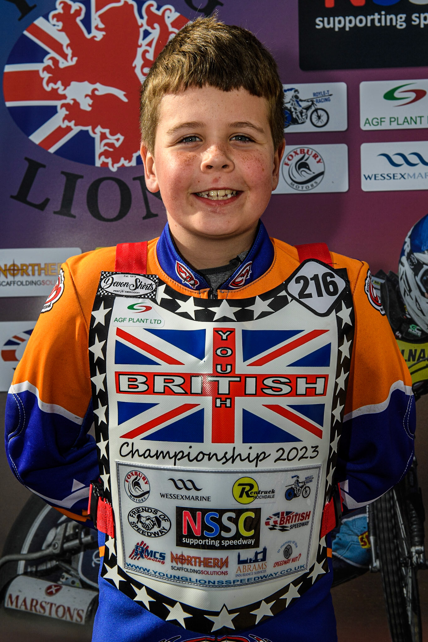 Adam Sydyk during the British Youth Championships at the National Speedway Stadium, Manchester on Friday 12th May 2023. (Photo: Ian Charles | MI News)