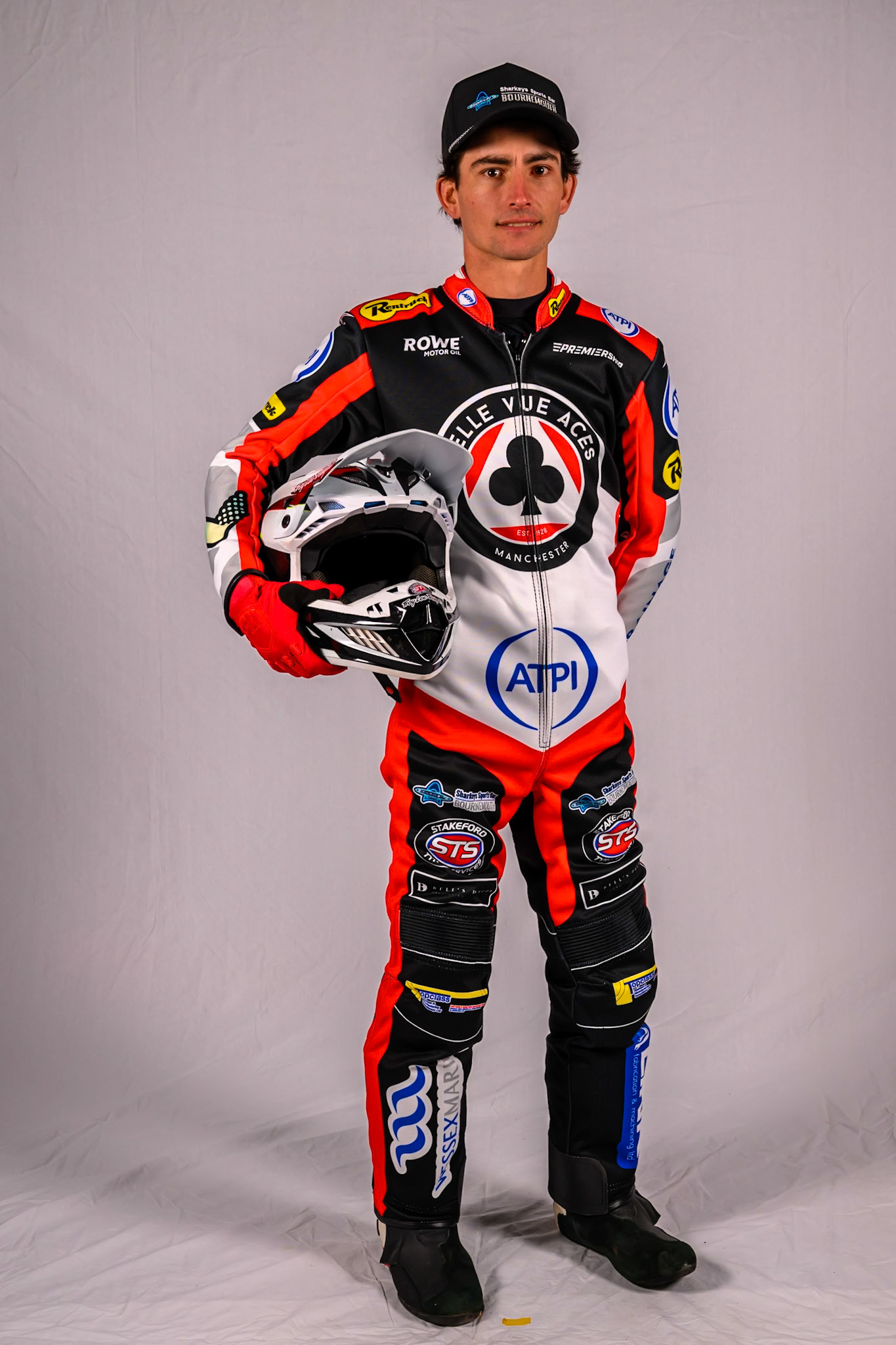 Zach Cook of Belle Vue Aces during the Belle Vue Aces Media Day at the National Speedway Stadium, Manchester on Wednesday 11th March 2026. (Photo: Ian Charles | MI News)