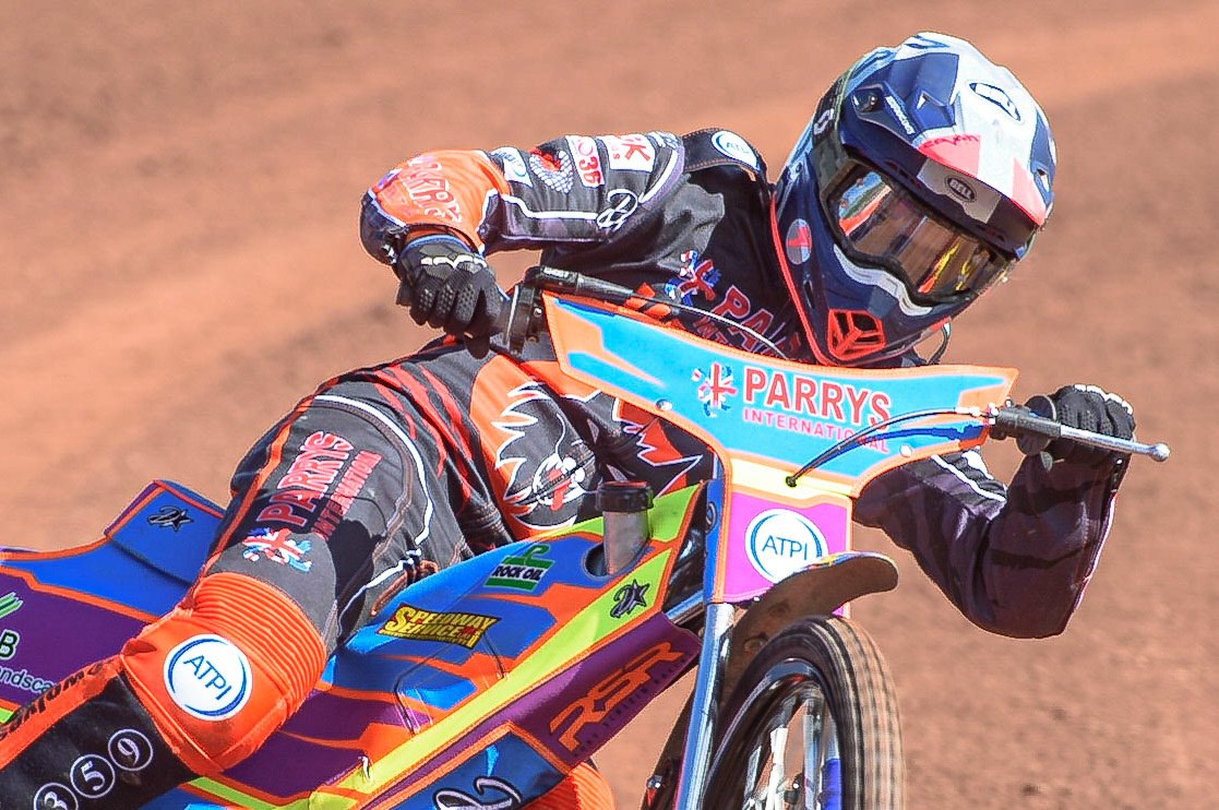 Photo: Ian CharlesRory Schlein In ActionDiscovery Networks Eurosport Speedway Season Launch, National Speedway Stadium, Manchester Wednesday  12  May  2021