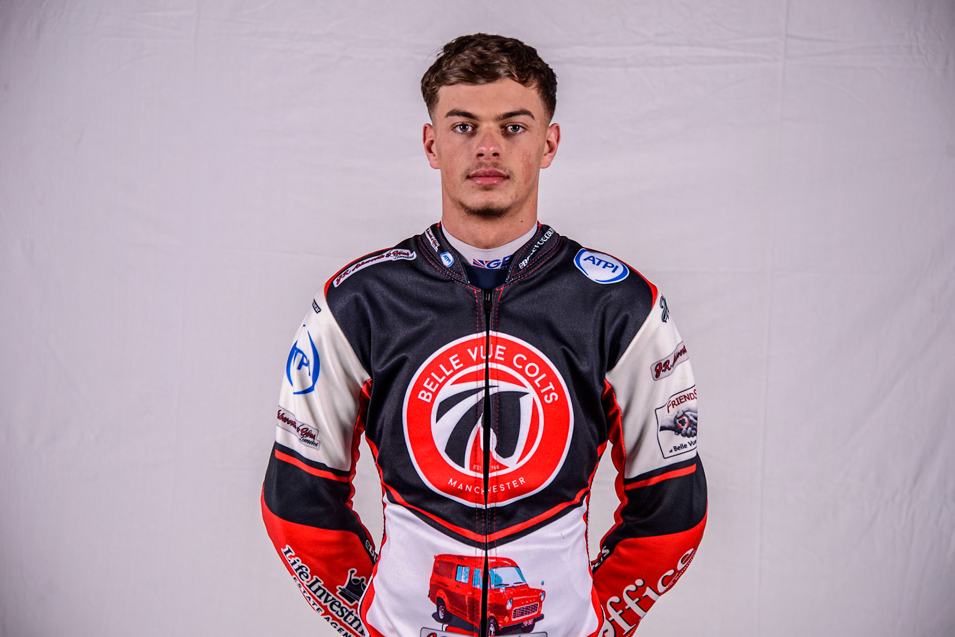Freddy Hodder - Belle Vue Colts during the Belle Vue Aces Media Day at the National Speedway Stadium, Manchester on Wednesday 12th March 2025. (Photo: Ian Charles | MI News)f