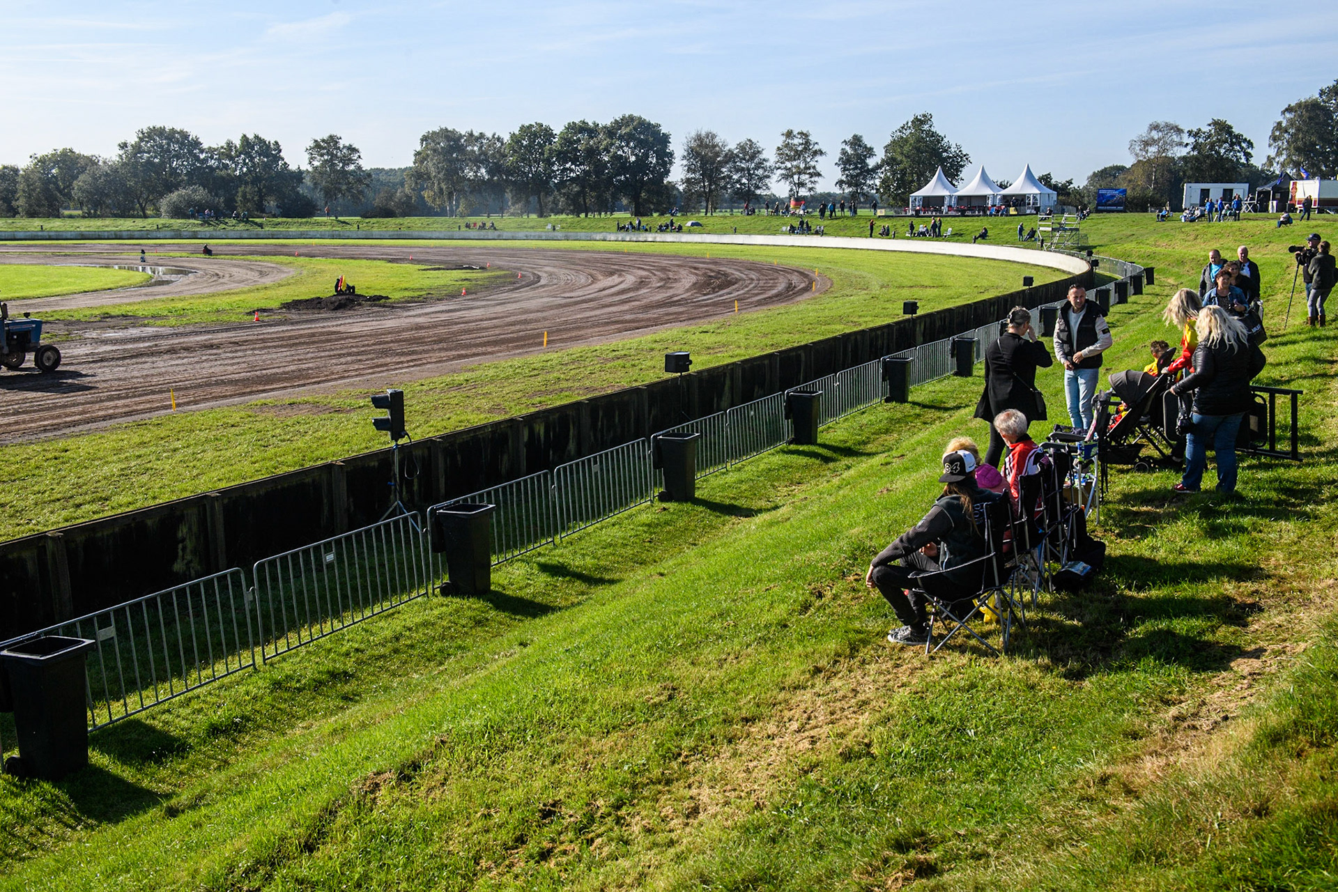 during the FIM Long Track Of Nations event at the Speed Centre Roden on Sunday 24th September 2023. (Photo: Ian Charles | MI News)