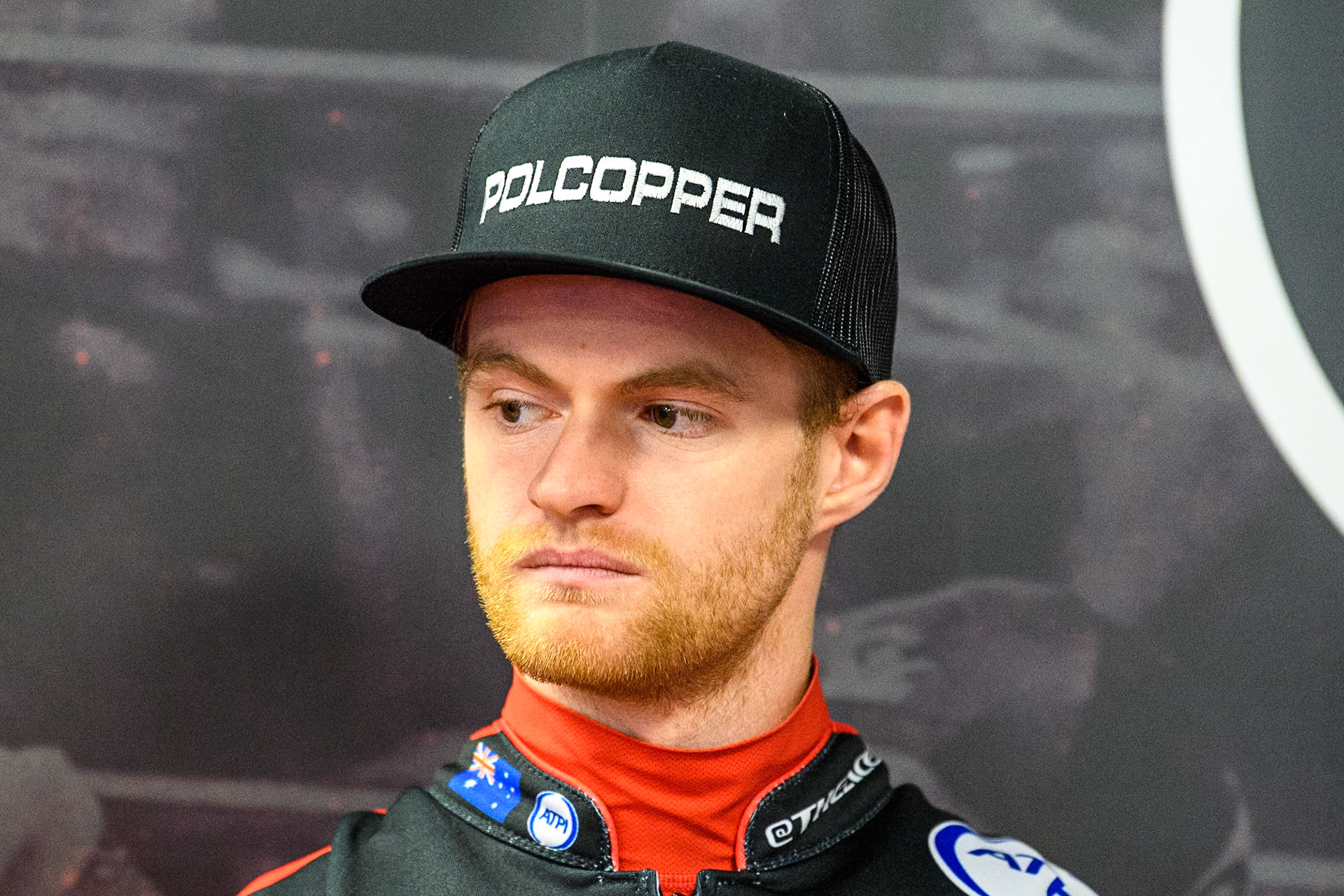 Belle Vue Aces' rider Brady Kurtz during the Belle Vue Aces Media Day at the National Speedway Stadium, Manchester on Monday 11th March 2024. (Photo: Ian Charles | MI News)