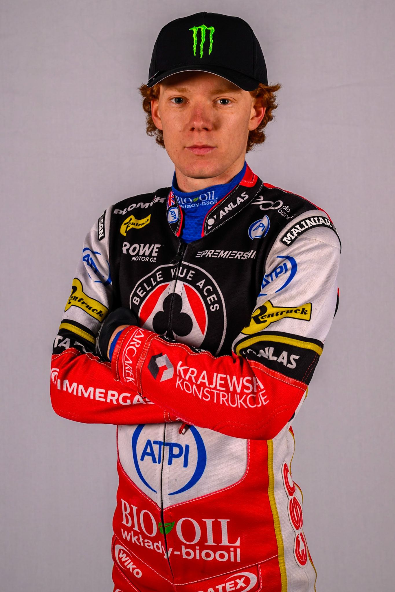 Dan Bewley of Belle Vue Aces during the Belle Vue Aces Media Day at the National Speedway Stadium, Manchester on Wednesday 11th March 2026. (Photo: Ian Charles | MI News)