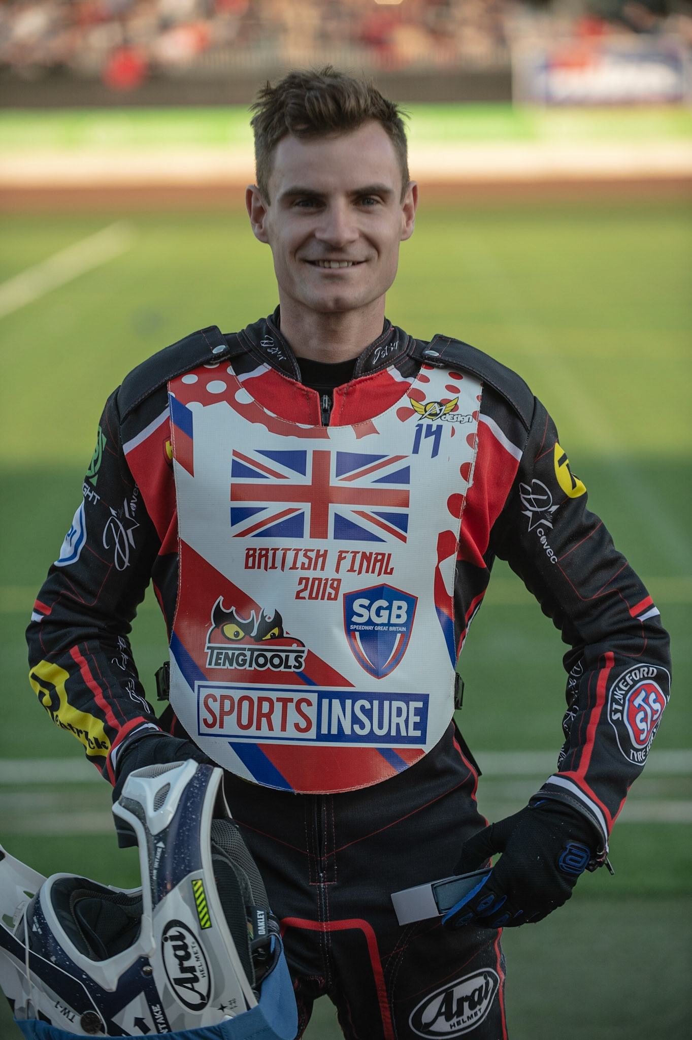 Photo: Ian Charles

Steve Worrall

Sports Insure British Final,  Belle Vue National Speedway Stadium, Manchester Monday 29  July  2019
