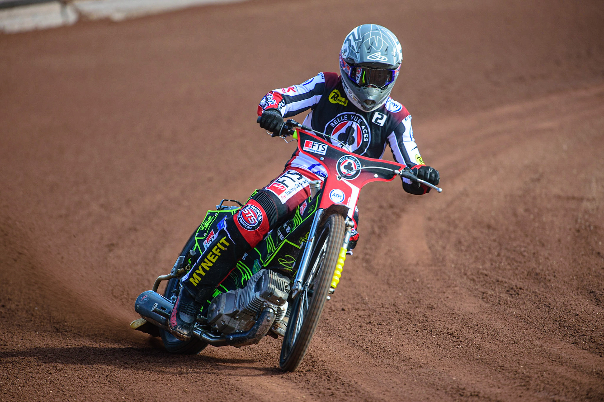 MANCHESTER, UK. MAR 14TH Jye Etheridge in action  during the Belle Vue Speedway Media Day at the National Speedway Stadium, Manchester on Monday 14th March 2022. (Credit: Ian Charles | MI News)
